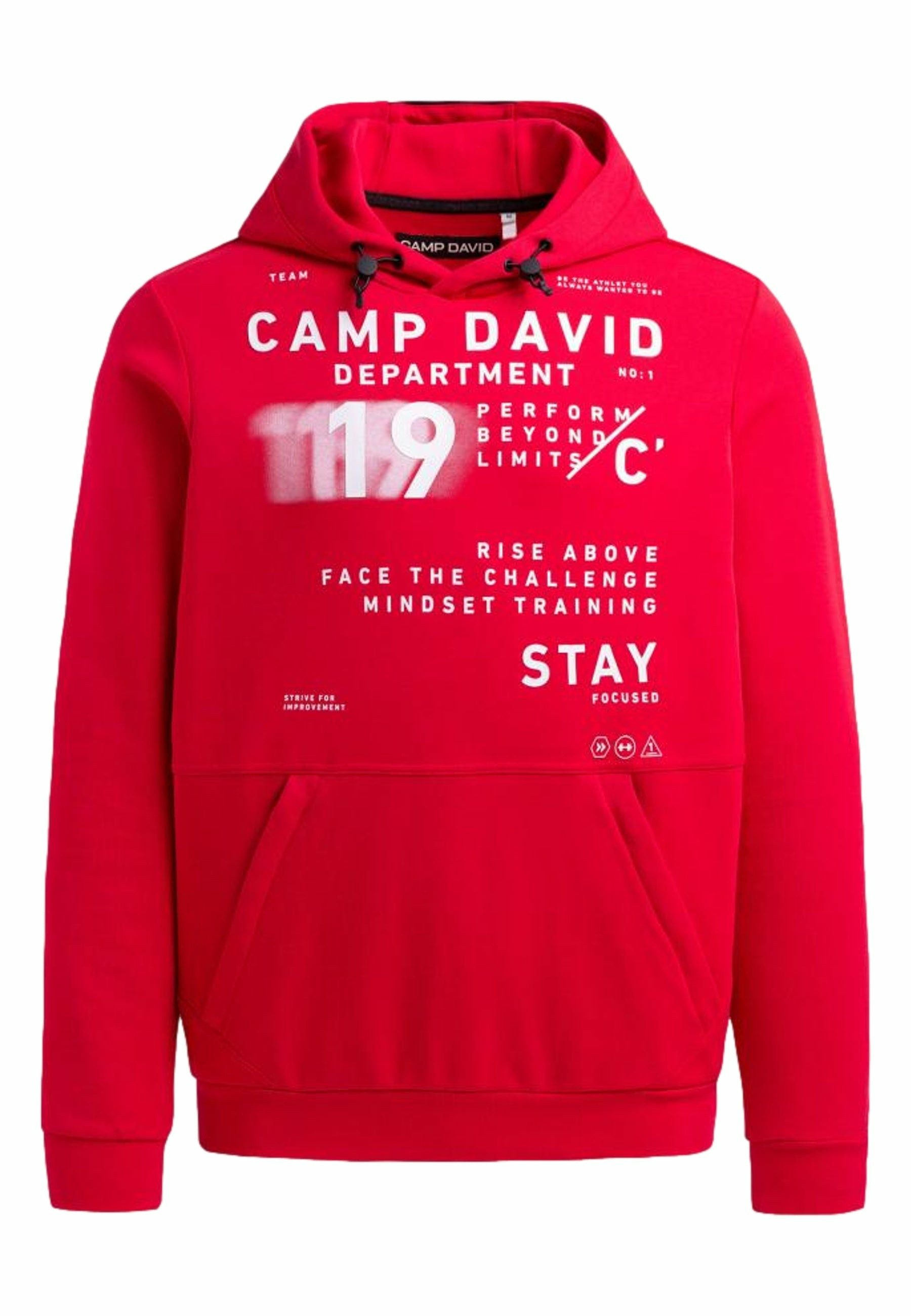 CAMP DAVID Hoodie Hoodie für Damen (1-tlg., keine Angabe)
