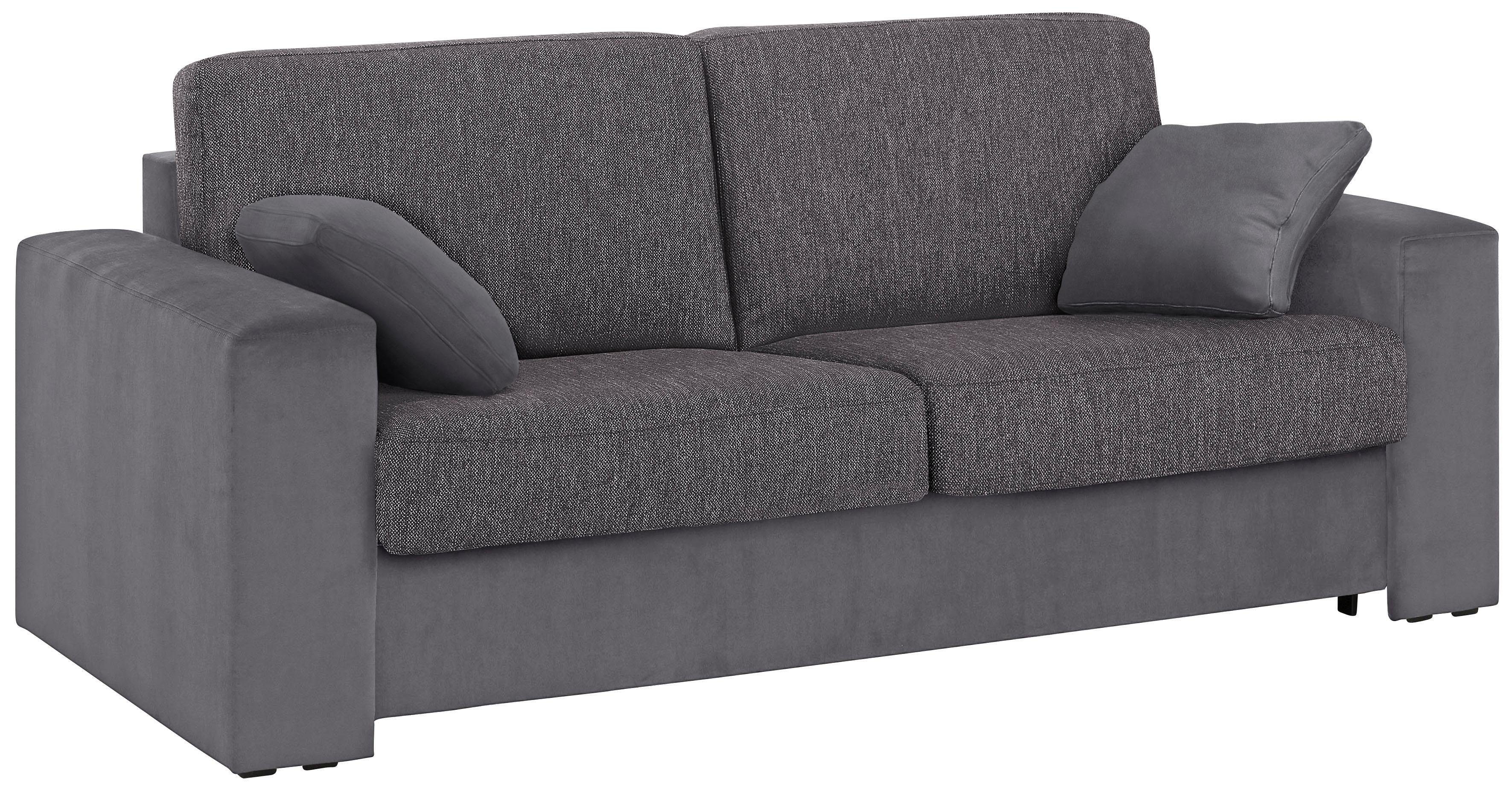 Home affaire Schlafsofa "Roma Matratzenhöhe 14 cm", Dauerschlaffunktion, mi günstig online kaufen