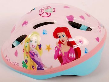 TPFSports Kinderfahrradhelm Disney Prinzessin Fahrrad / Skate Helm 52-56cm (Kinderhelm Freizeithelm 52-56cm Radhelm), verstellbarer Fahrradhelm Skaterhelm