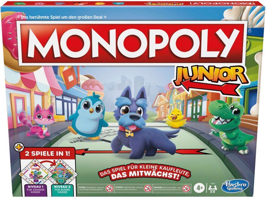 Spiel Monopoly Junior 2in1