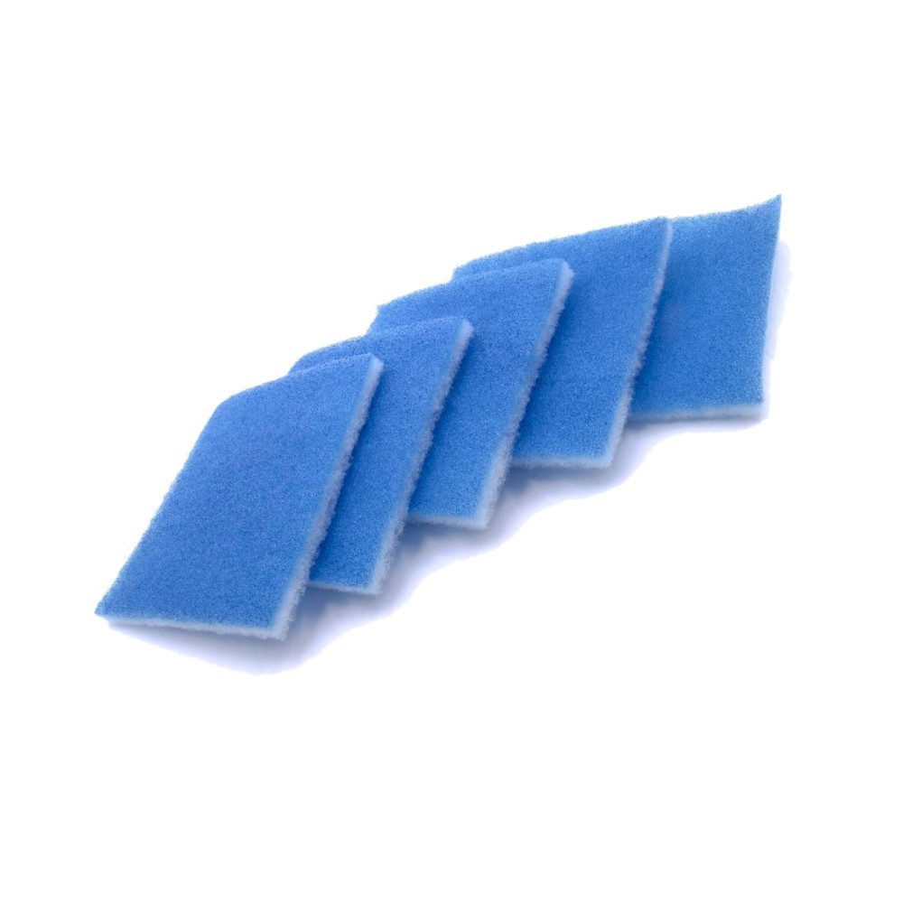 Trade-Shop Ersatzfilter 5x passend für Limodor Limot Compact 60-30, Compact 100, F/M, Zubehör für Limodor 00070, 60009 / Lüfter-Zubehör, Maße: 238 x 238mm / Material: Synthetik-Filtervlies (2-stufig)