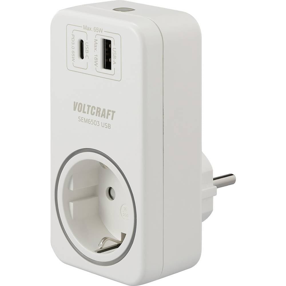 VOLTCRAFT Energiekostenmessgerät WIFI Energiekosten-Messgerät USB VC-14514995