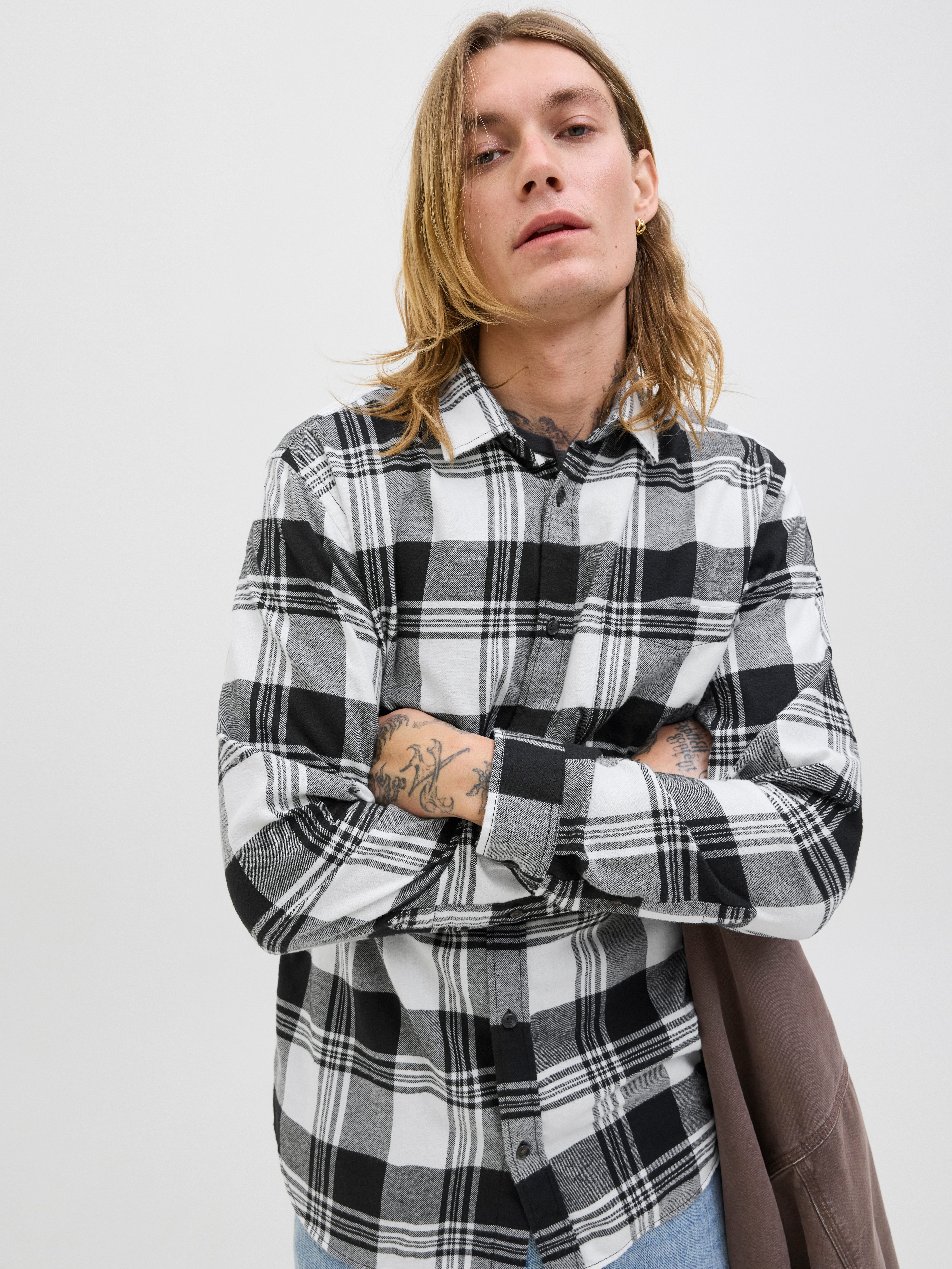 Jack & Jones Langarmhemd JJJAMES BUFFALO günstig online kaufen
