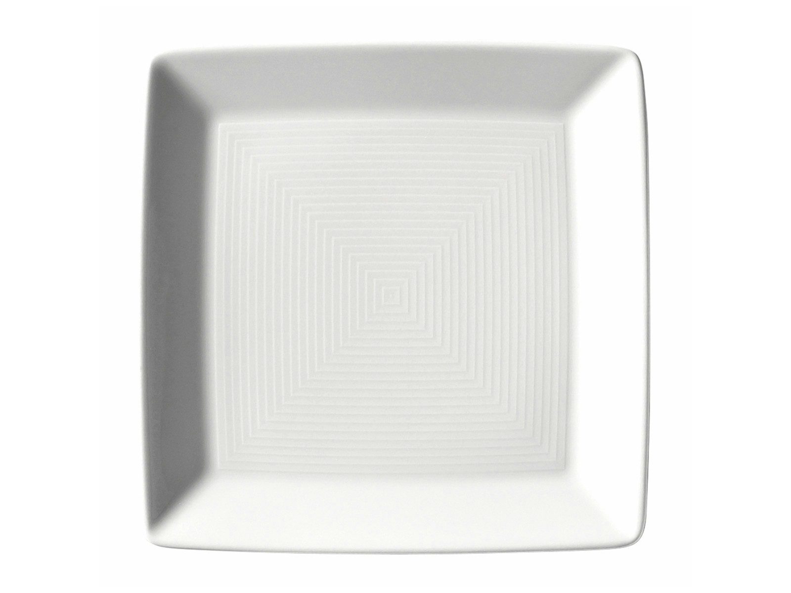 Thomas Porzellan Schale Loft Weiss Schale quadratisch flach 13 cm, Porzellan, (Schüsseln & Schalen), Schalen / Schälchen / Schüsseln