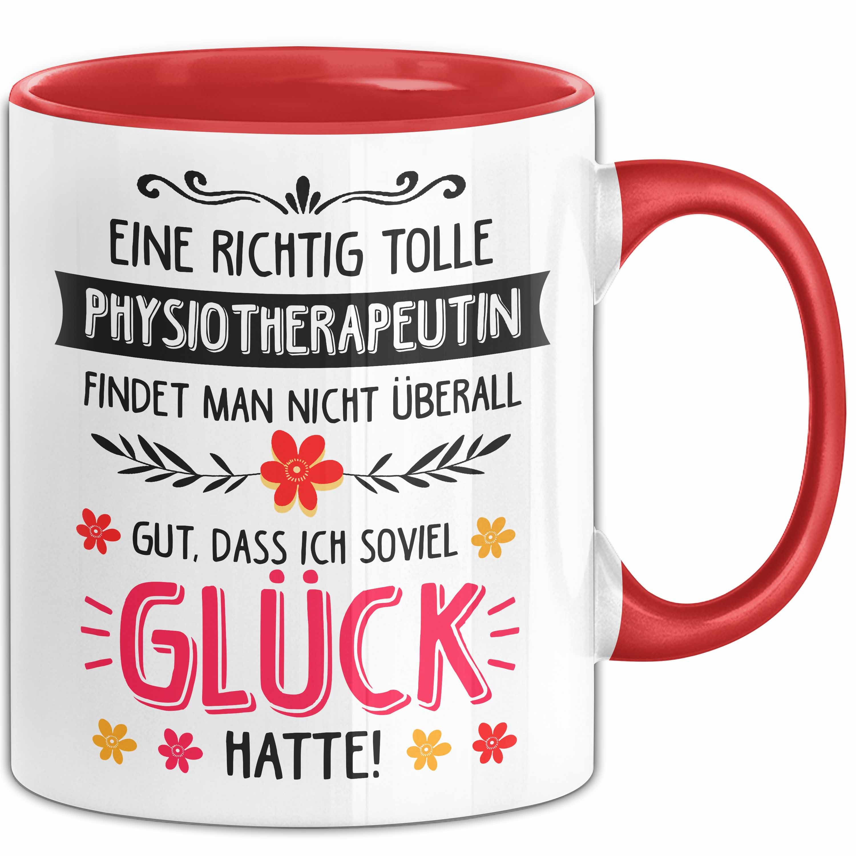 Trendation Tasse Physiotherapeut Physiotherapie Tasse Geschenk Lustige Geschenkidee Spr, Keramik