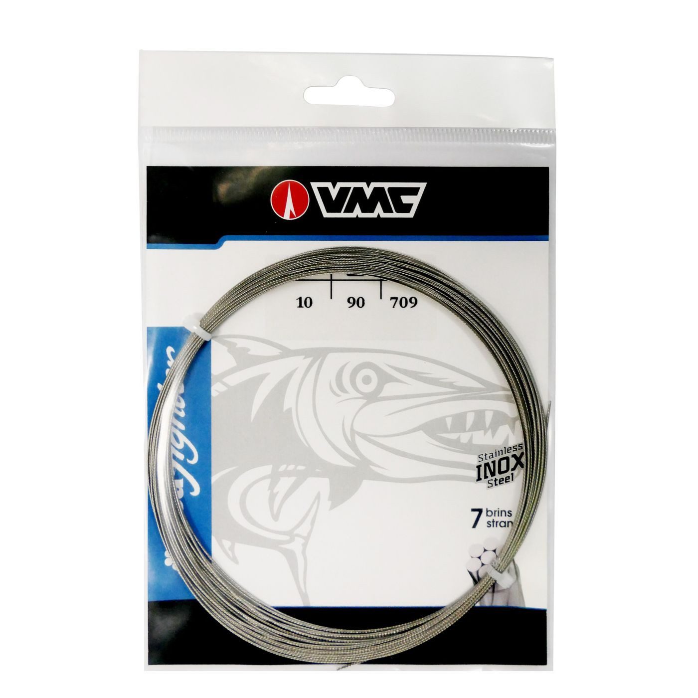 VMC Vorfachschnur VMC C709 Seafighter C709 7Strands - 10m Stahlvorfach, (10-St)