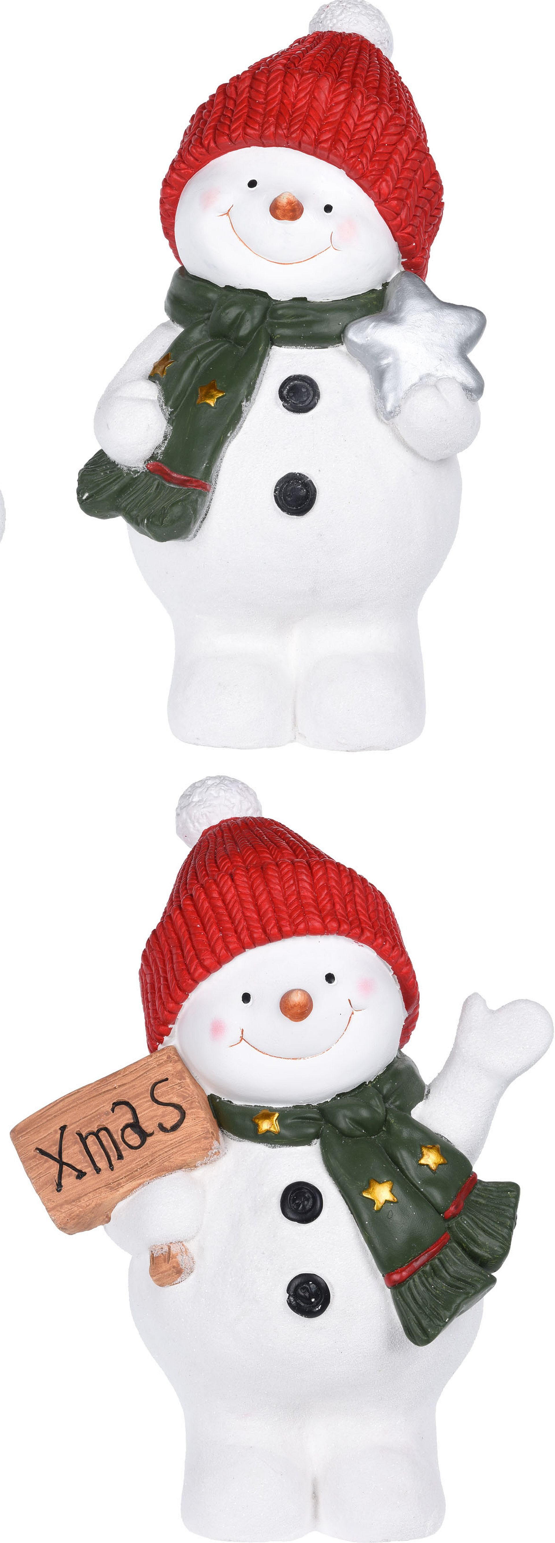 Koopman Dekofigur Schneemann 2er Set - 43cm (2er Set)