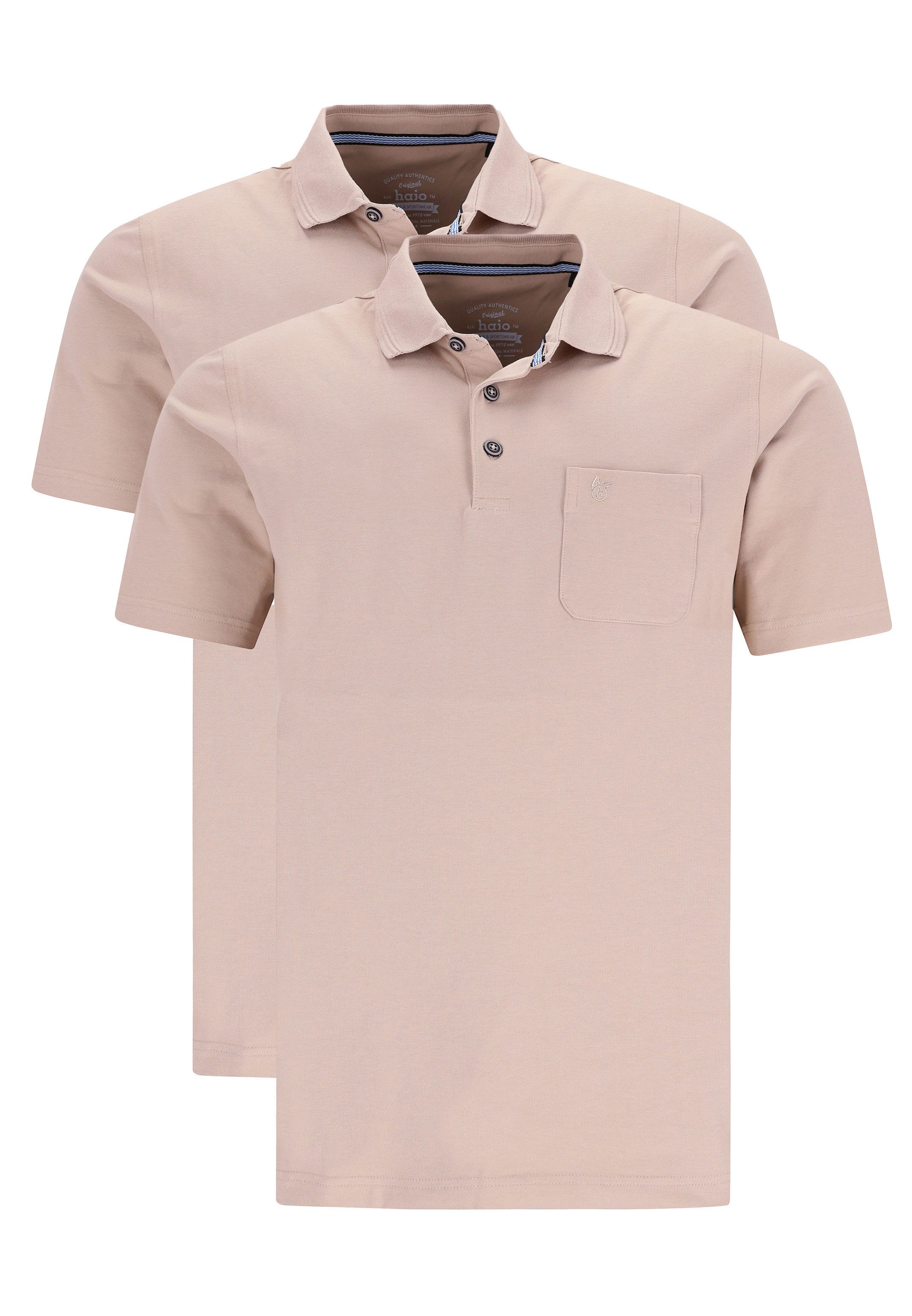 Hajo Poloshirt 2er Pack Pique (Spar-Set, günstig online kaufen