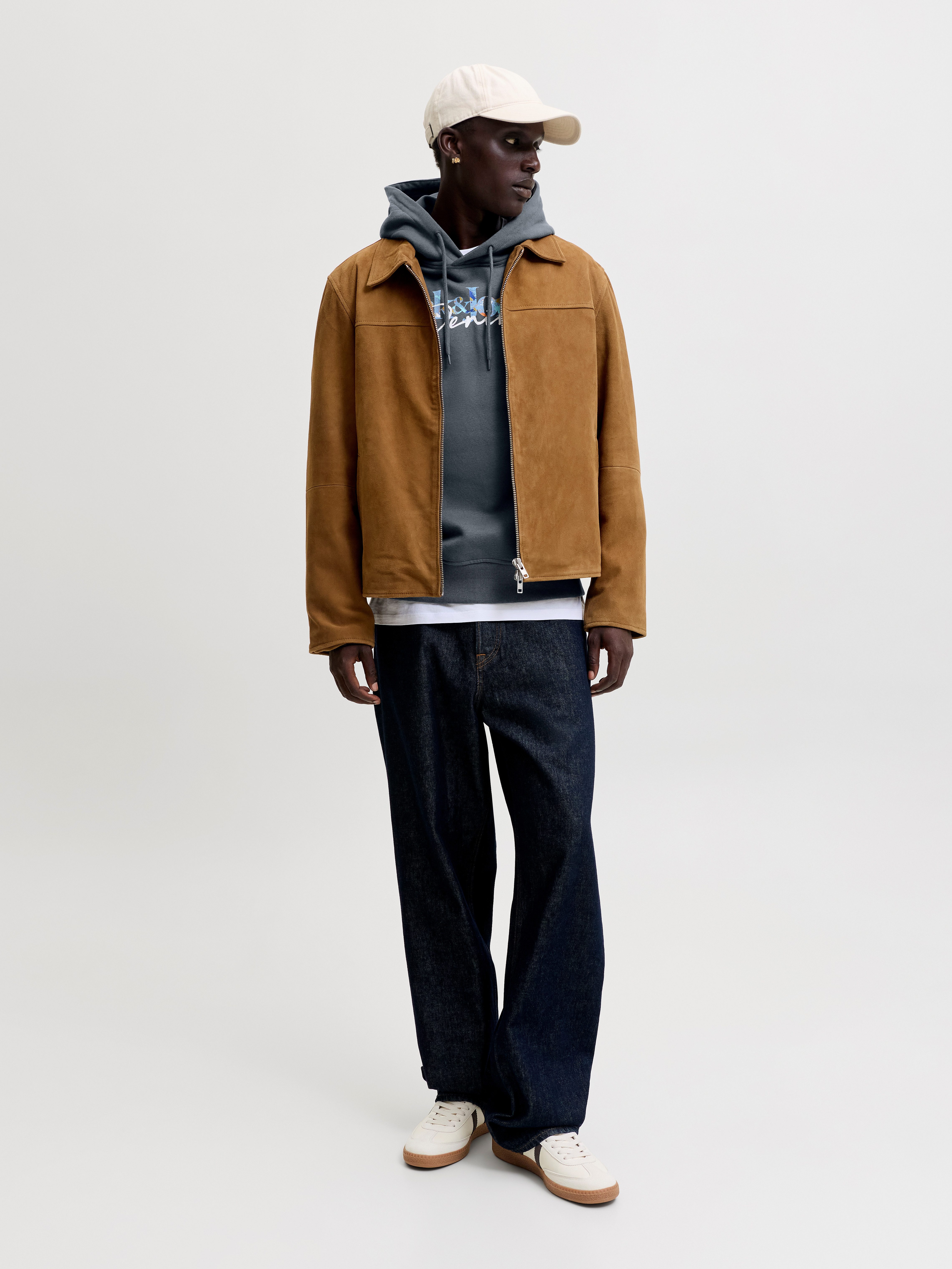 Jack & Jones Kapuzensweatshirt JJTOM SWEAT HOOD Baumwollmischung, normal geschnitten – Bild 3 von 5