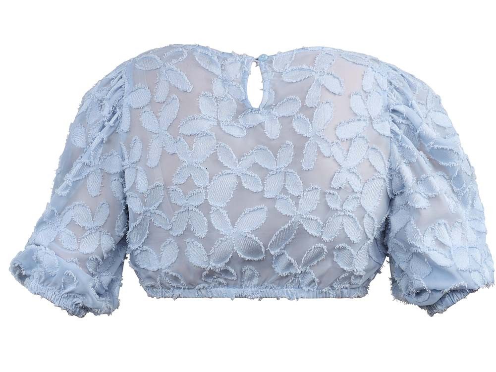 MarJo Dirndlbluse Dirndlbluse Karlstein hellblau günstig online kaufen