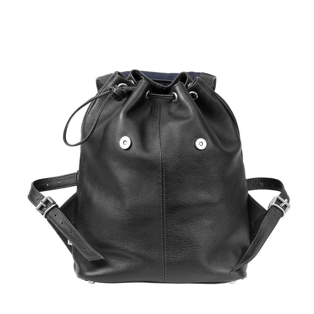 Jahn-Tasche Cityrucksack Lederrucksack / Cityrucksack Gr. M, Nappa Schwarz, Jahn-Tasche 518