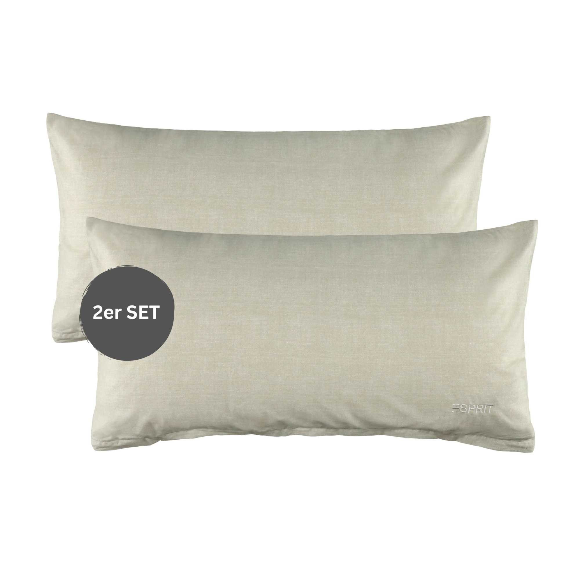 Esprit Bettwäsche HARP Renforcé Kissenbezüge und Bettwäsche, Baumwolle, 2 t günstig online kaufen
