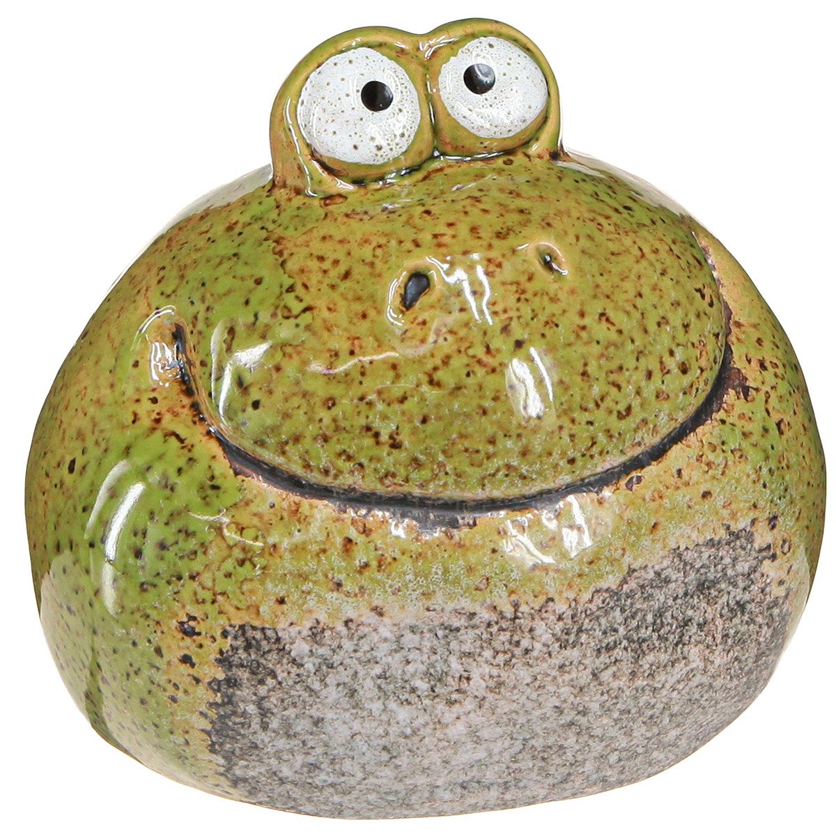 Viana Dekofigur Keramik Frosch Deko Grün günstig online kaufen