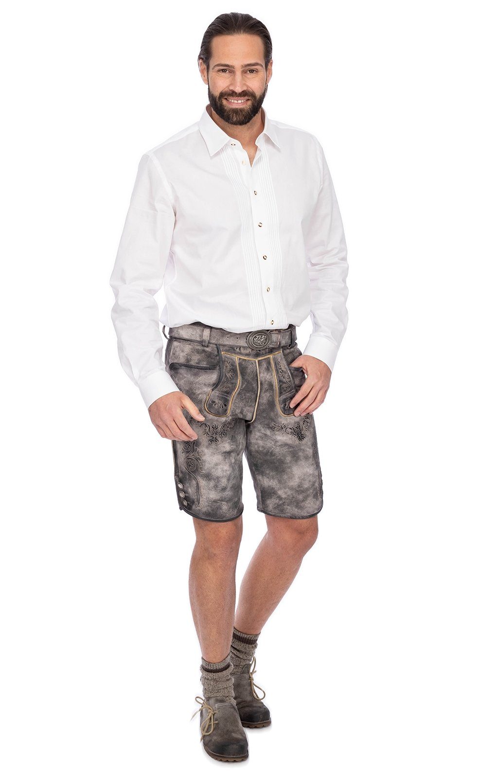 nappato Maddox Lederhose stein EBELSBACH Lederhose