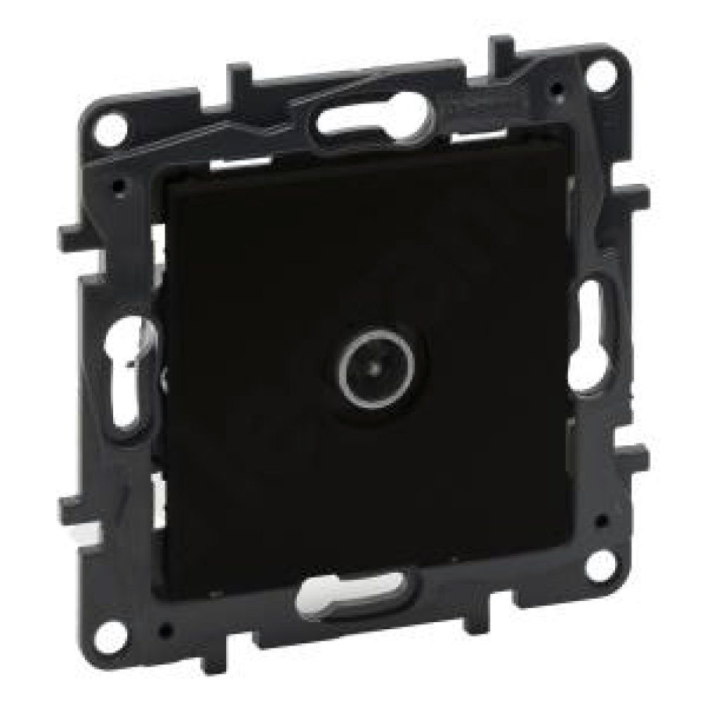 legrand® Steckdose Endsteckdose TV männlich schwarz 10 dB Niloe Step, 1-St.