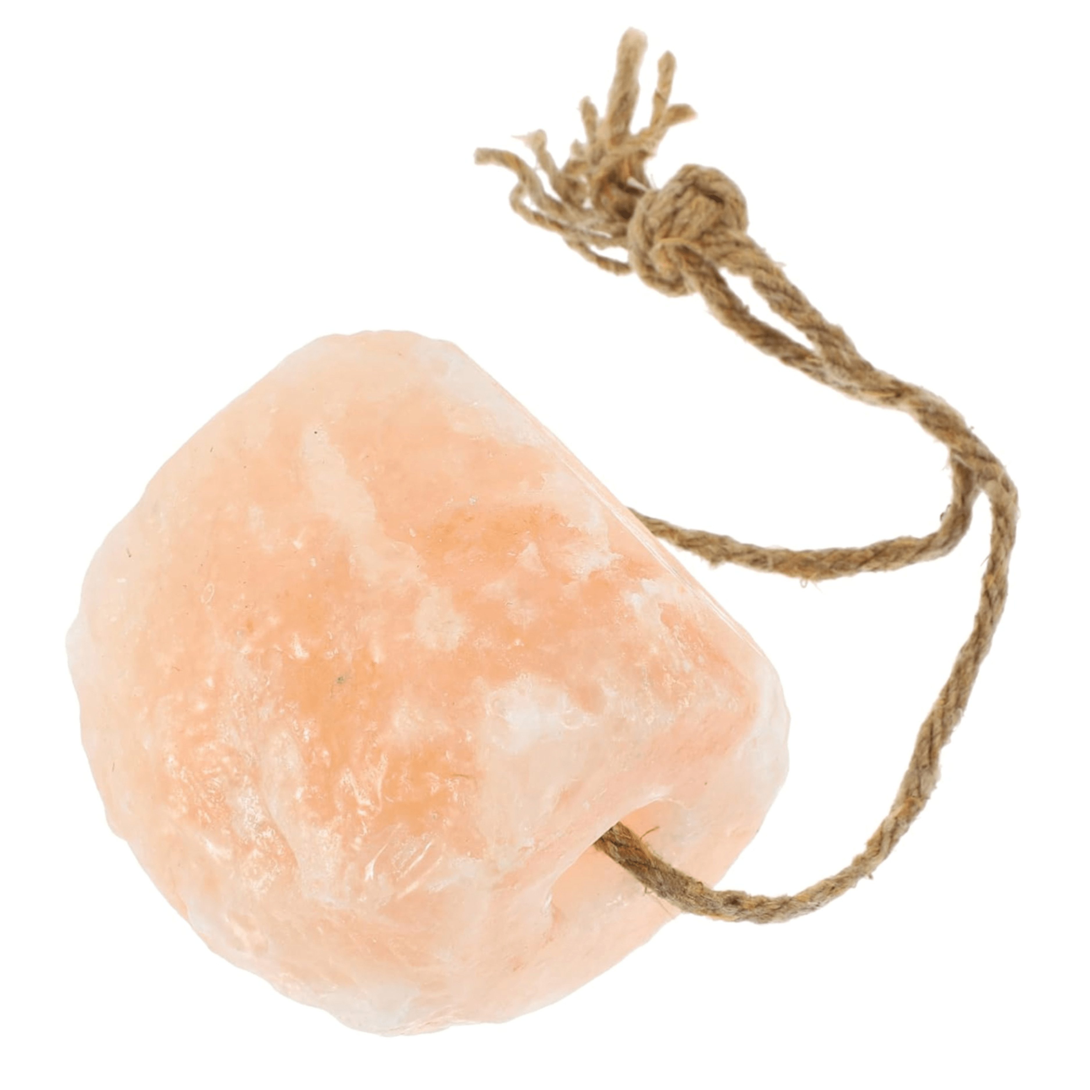 HAF Salzkristalle HAF Salz Leckstein 2-3 / 5-6 kg mit Kordel für Tiere Mineralleckstein, (Aus 100% Bergkristallsalz, 1 St., Mineralleckstein aus Pakistan), Auswahl aus 2 verschiedenen Größen