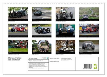 CALVENDO Wandkalender Morgan, the last real sports car (Premium-Calendar 2023 DIN A2 Landscape)