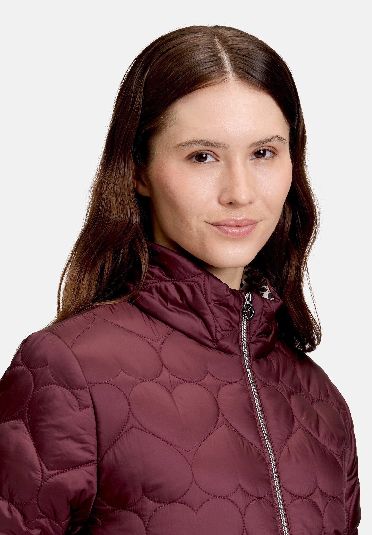 Cartoon Outdoorjacke Damen mit Steppungen