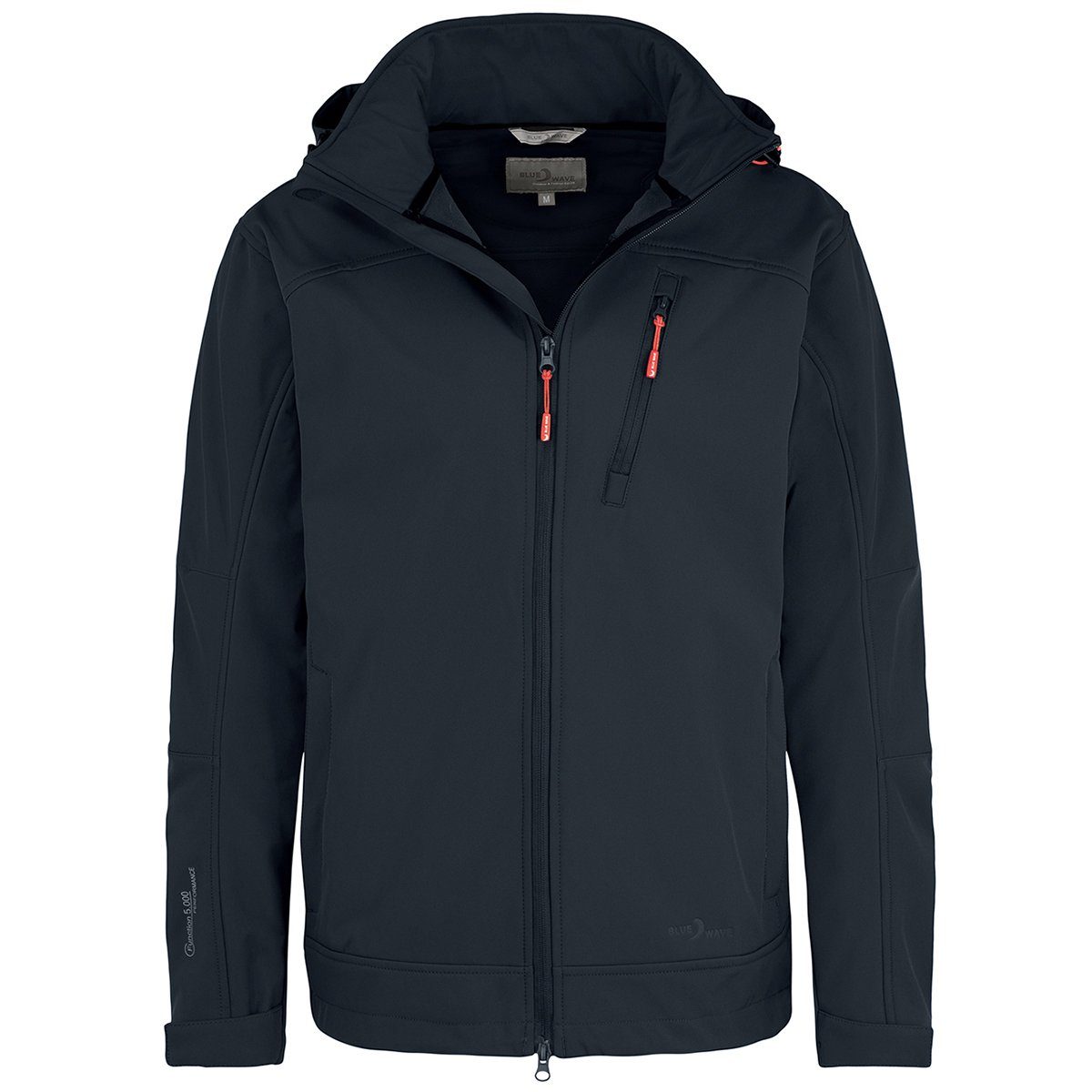 Blue Wave Softshell Jacke Extra Lang Blue Wave Softshelljacke Mads