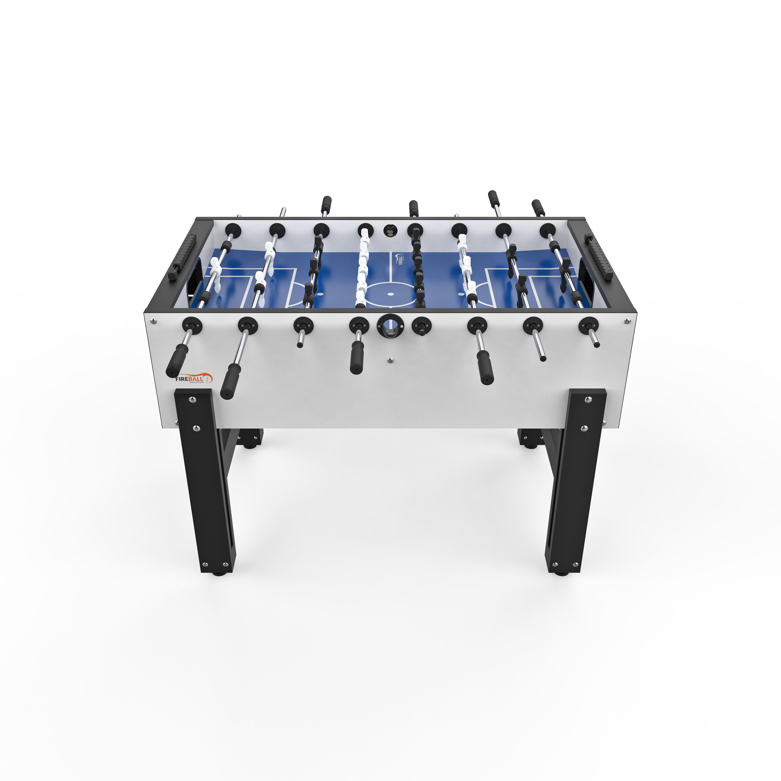 Fireball-Tablesoccer Kickertisch Fireball "Home" weiss Tischfußball, Made in Germany