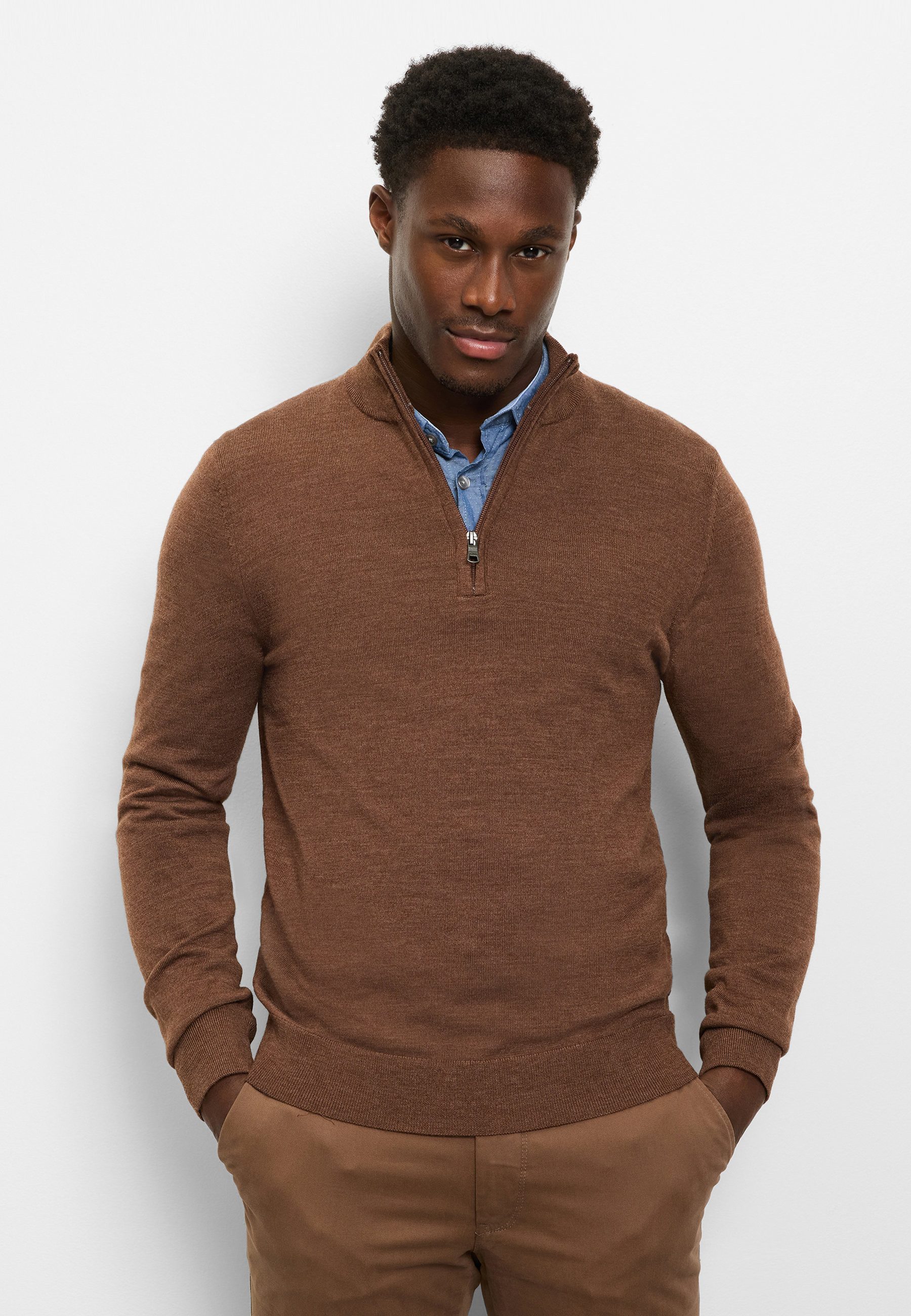 Strickpullover OLYMP Casual Strick, regular fit