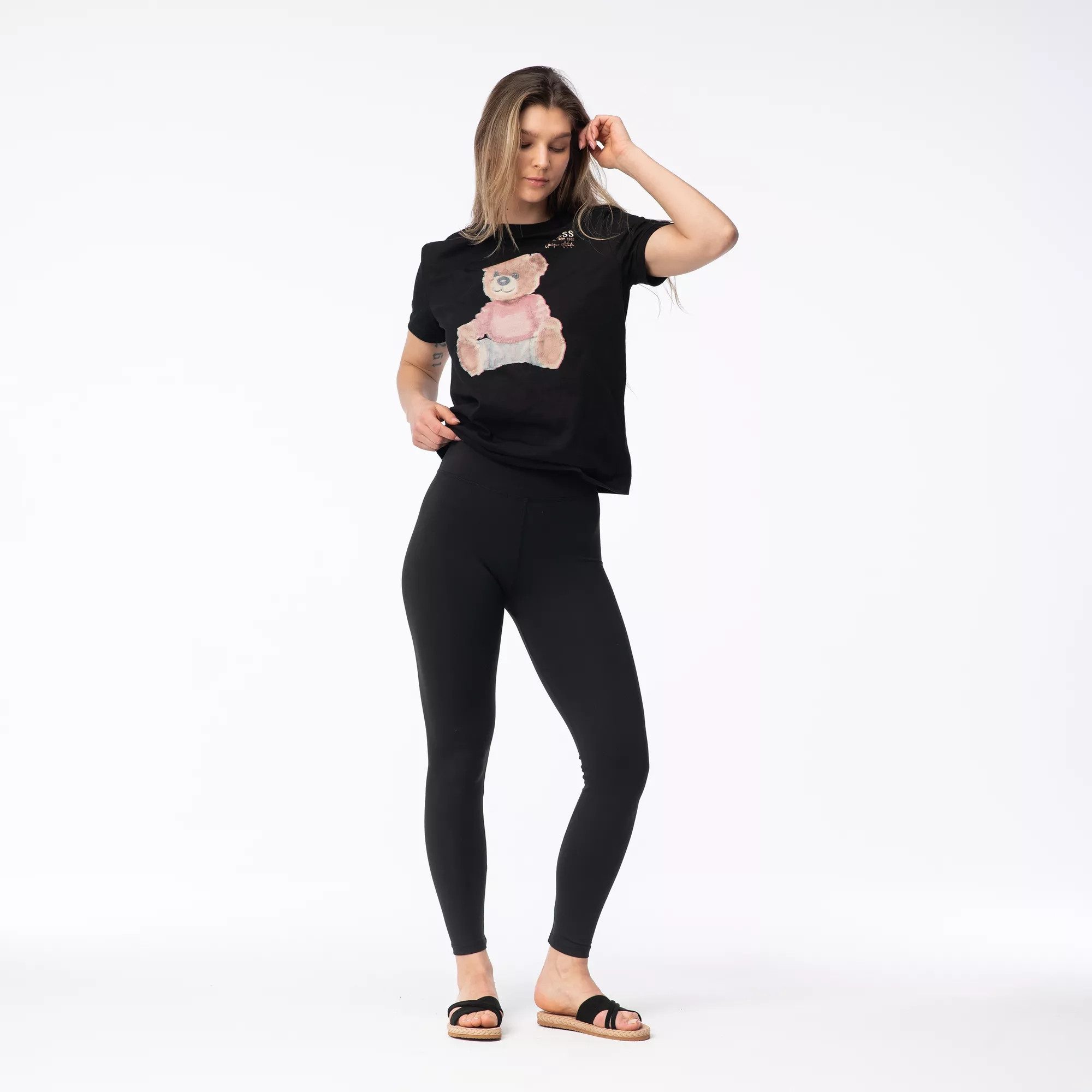 Guess Highwaist Leggings MARGOT LEGGINGS - Leggings Damen - Yoga Hose - hohe Waist