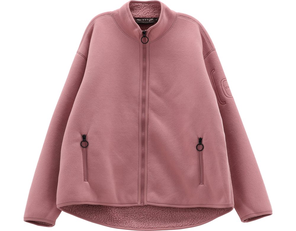CMP Fleecejacke WOMAN JACKET Jacke mit sportlichem Stil, aus Polyester, in den Größen 34 bis 44