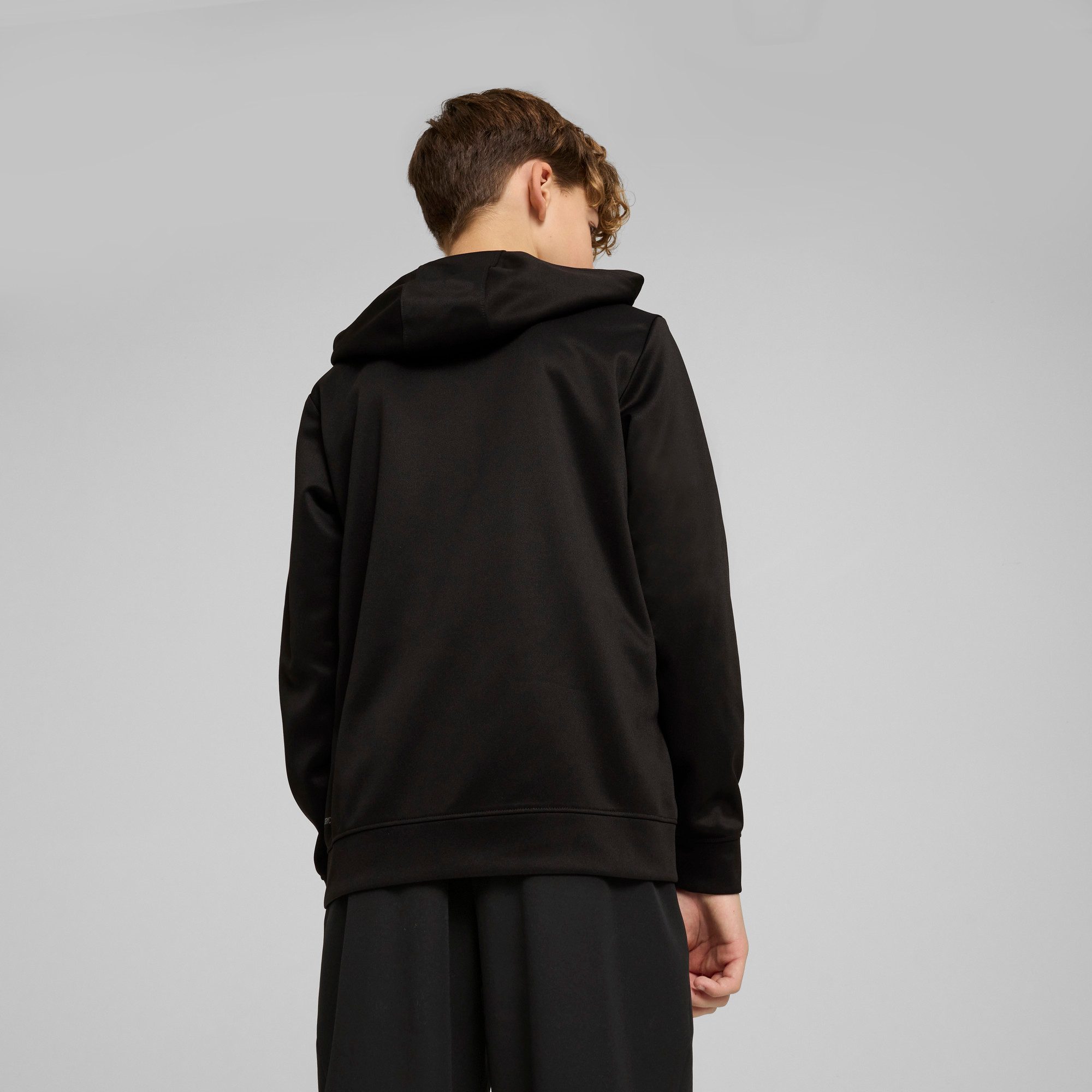 PUMA Kapuzensweatjacke TAD ESS FULL ZIP JACKET B mit Kapuze, für Jugendliche, für sportliche Aktivitäten und Alltag – Bild 2 von 5