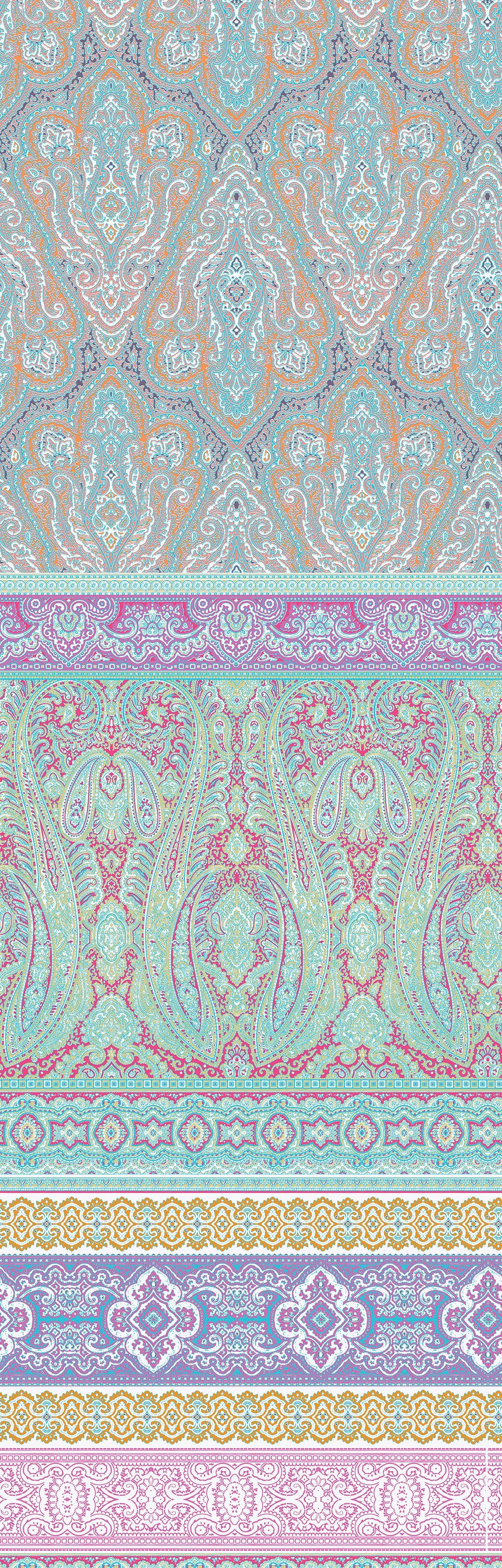 Plaid Plaid, fleuresse, Mako Satin, in Gr. 180x270 cm, Plaid