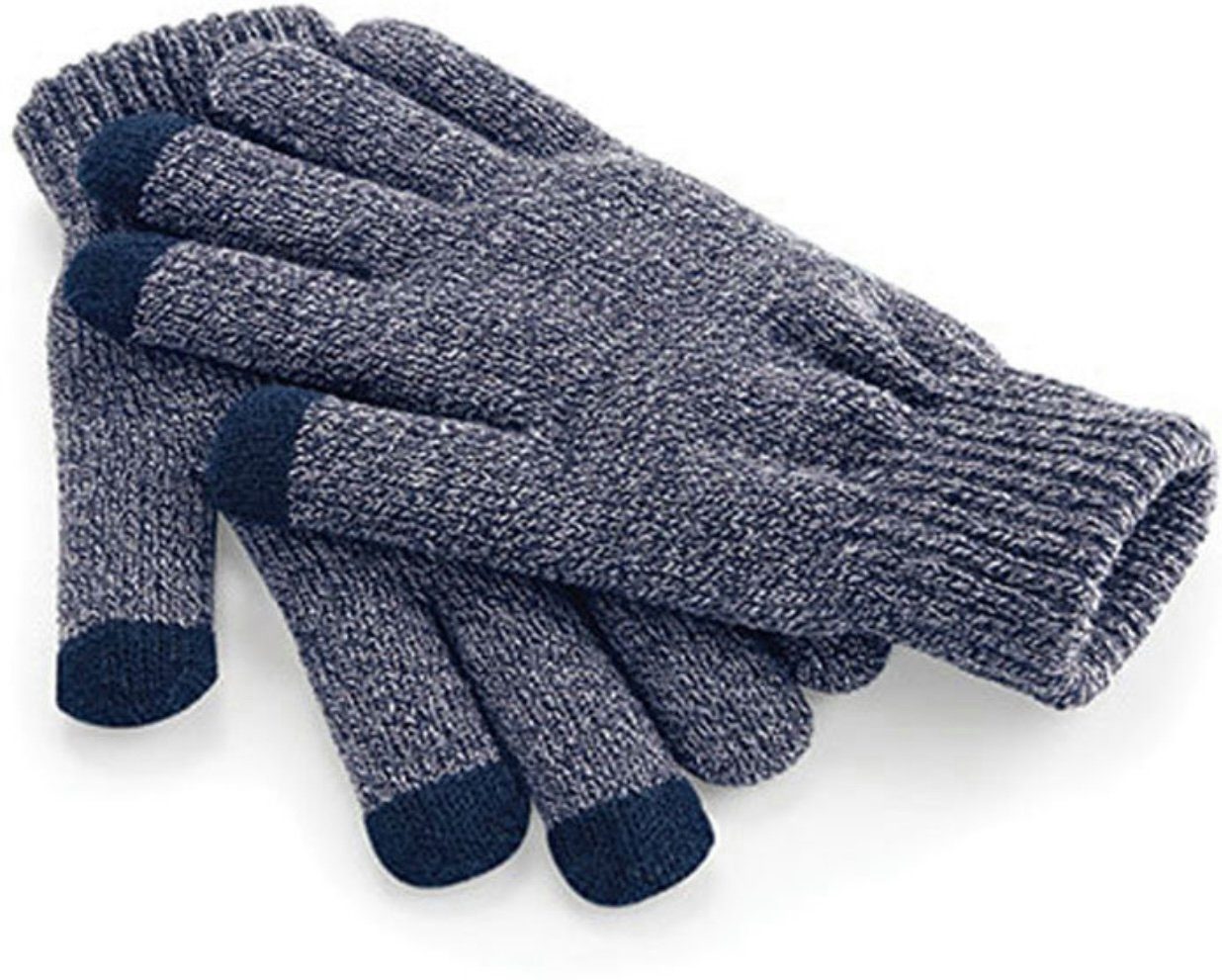 Beechfield® Strickhandschuhe TouchScreen Smart Handschuhe navy günstig online kaufen