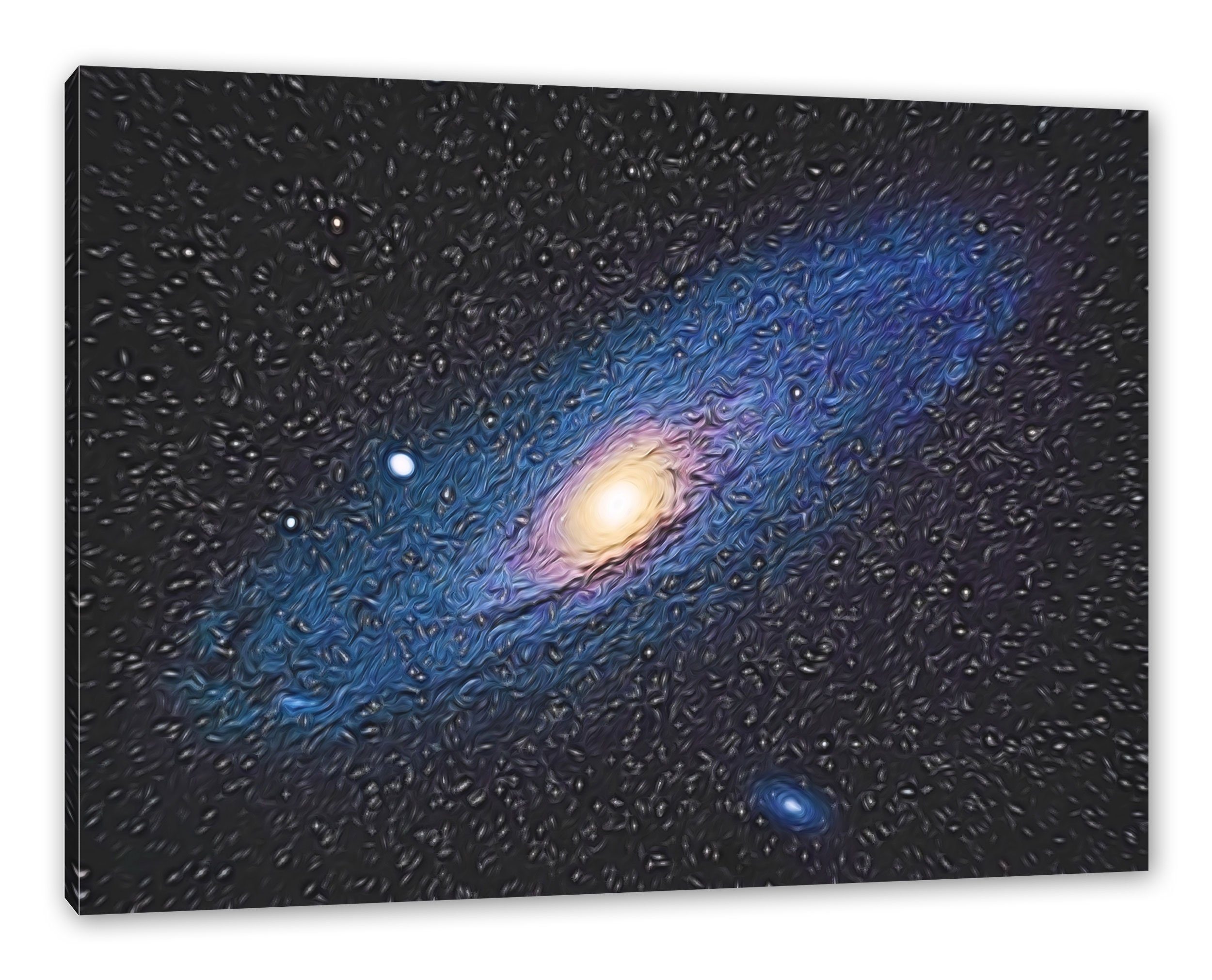 Leinwandbild Sonnen im Weltall