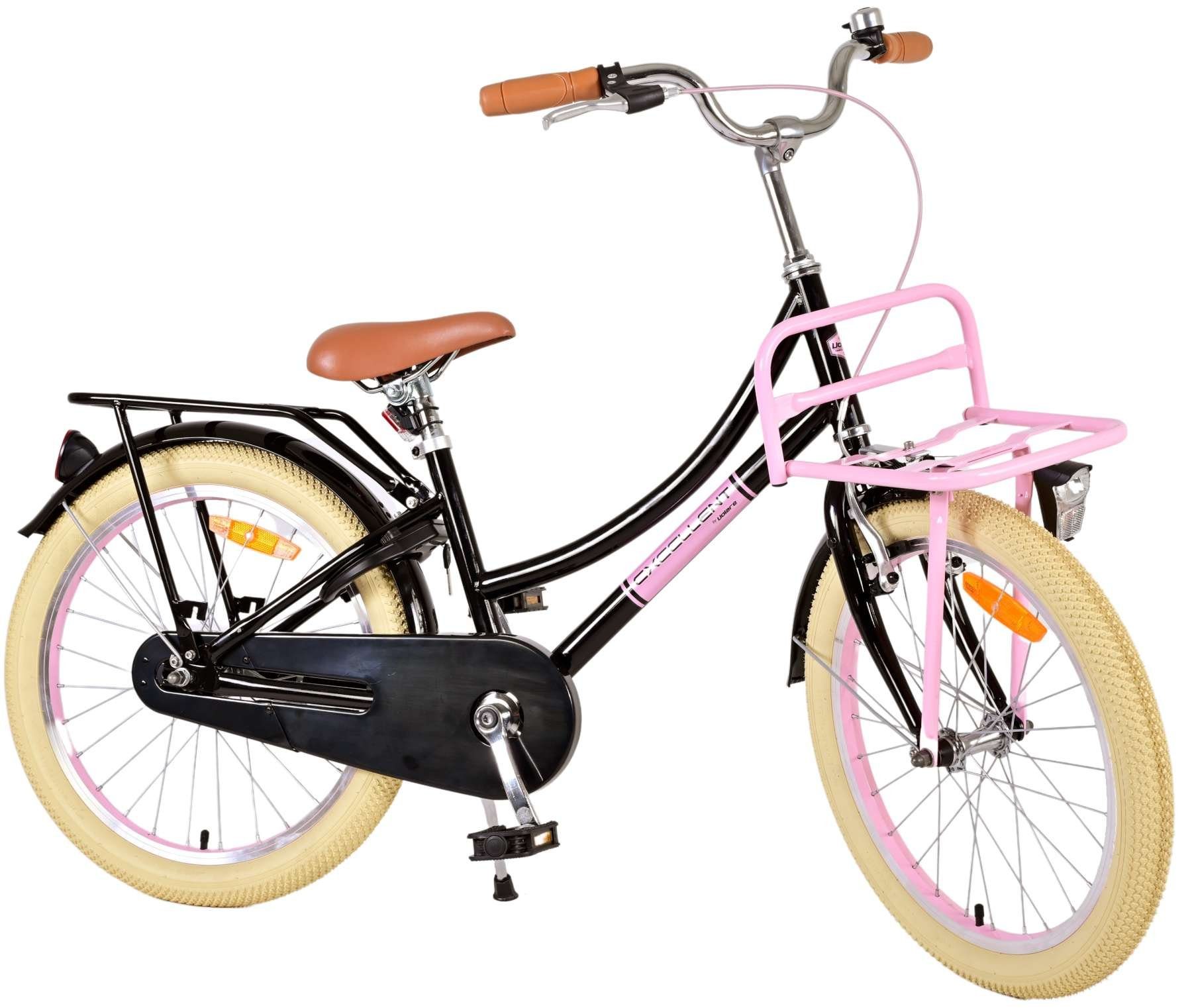 mit Gang, Rücktritt Kinderfahrrad TPFSports Sicherheitsgriffe), + (Mädchen Volare Handbremse, Excellent mit 20 - 20 Mädchen Rutschfeste Fahrrad Kinder 1 Laufrad Ständer Fahrrad Zoll Zoll Kinderrad