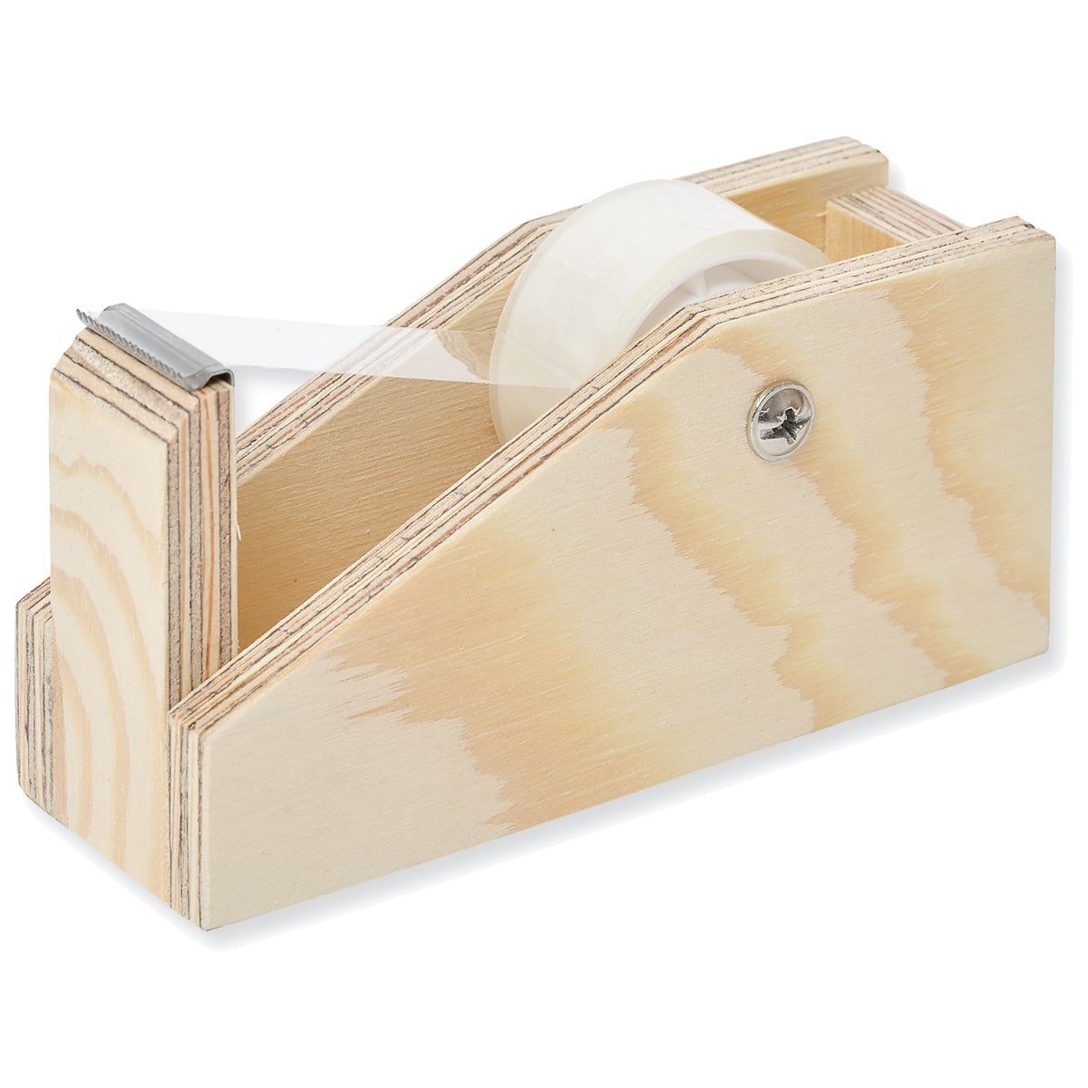 Klebebandabroller Holz Kinder ab 11 Holzbaukasten