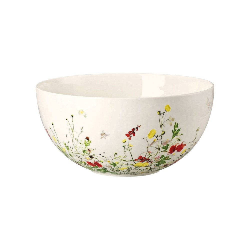 Rosenthal Schüssel Rosenthal Brillance Bone China Fleurs Sauvages Schüssel 26 cm, Porzellan, (1 Schüssel)