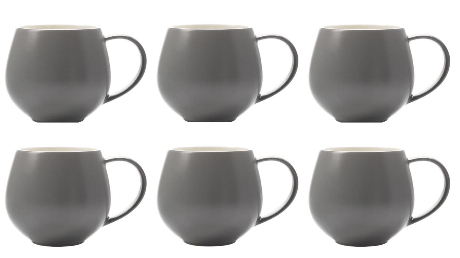 Maxwell & Williams Tasse Tint, Porzellan, Spülmaschinengeeignet, Grau, Motiv: Tint