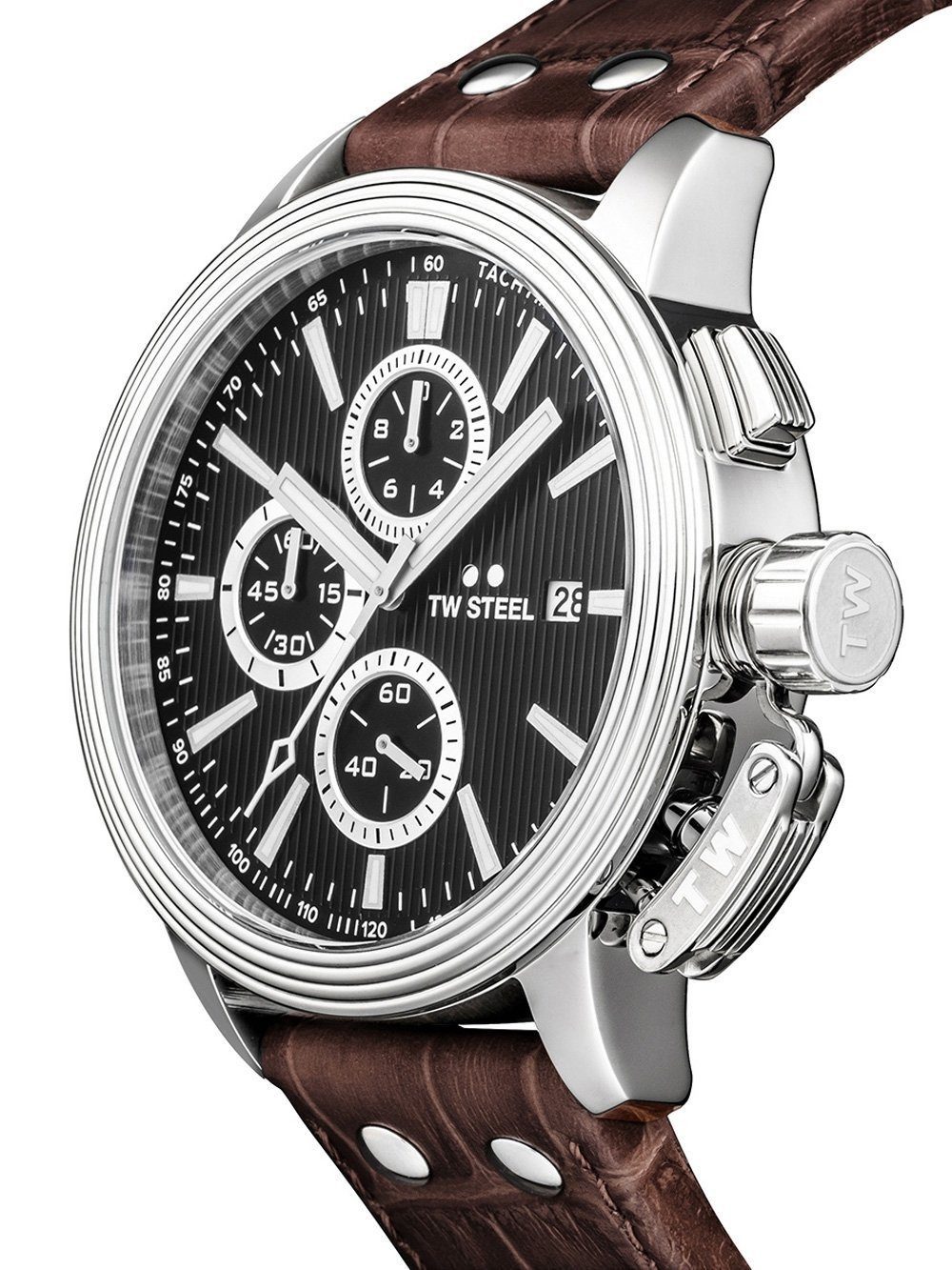 TW Steel Chronograph TW Steel CEO Adesso Herren Chronograph CE7005 CE7005, Hochwertiges Produkt mit zeitlosem Design, sorgfältiger Verarbeitung