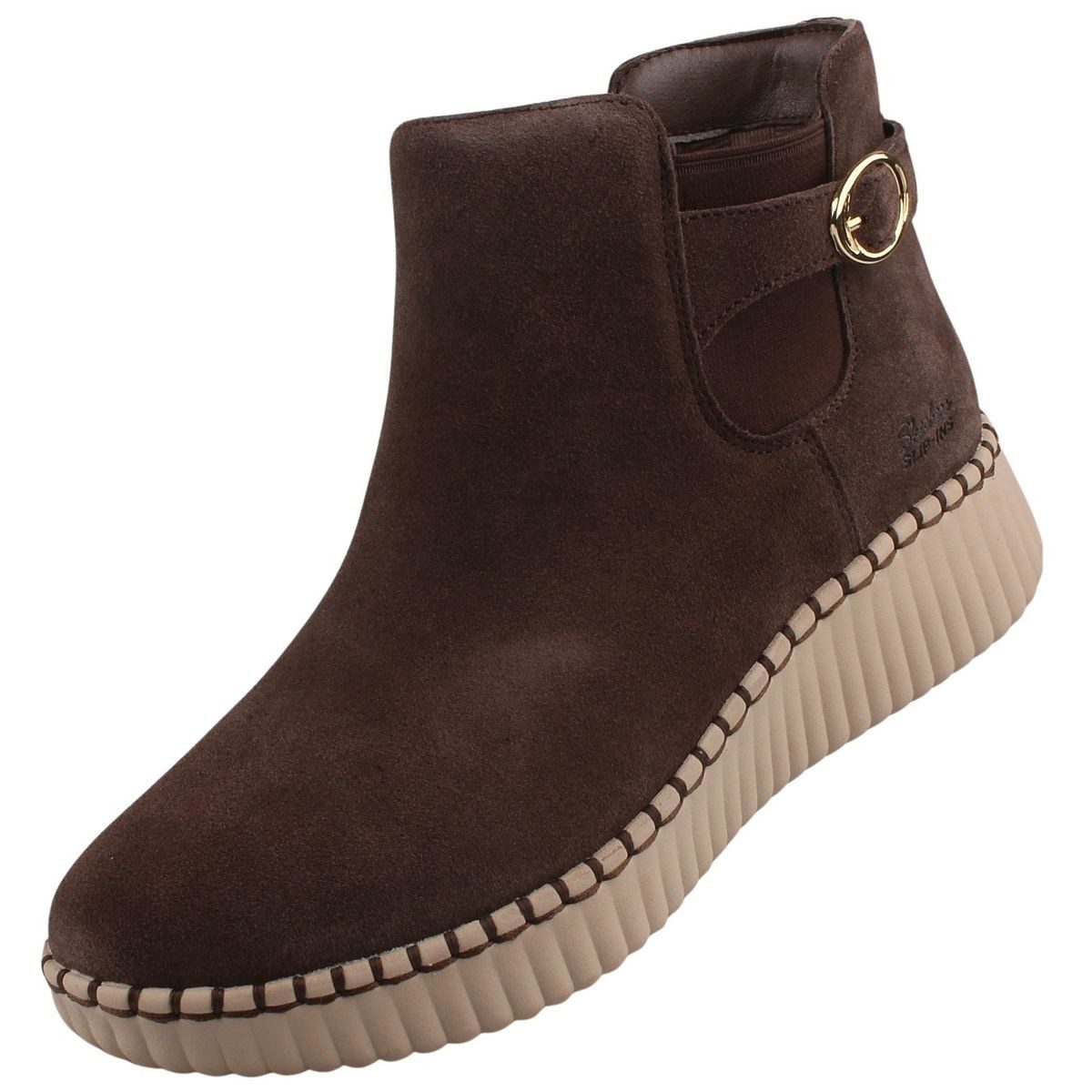 Skechers 168197-CHOC Stiefelette Chelsea-Boot mit komfortablem Slip-ins-Einstieg
