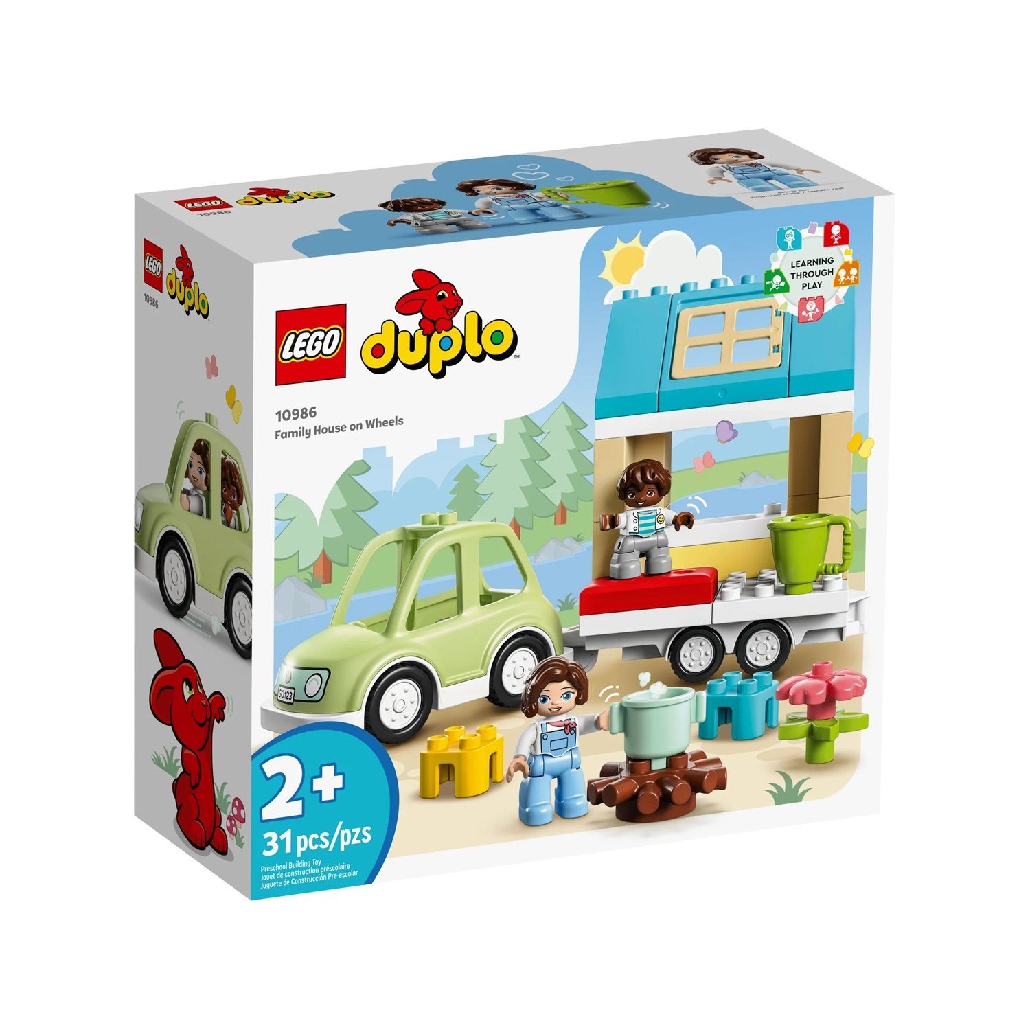 LEGO® 10986 Zuhause auf Rädern Konstruktionsspielsteine günstig online kaufen