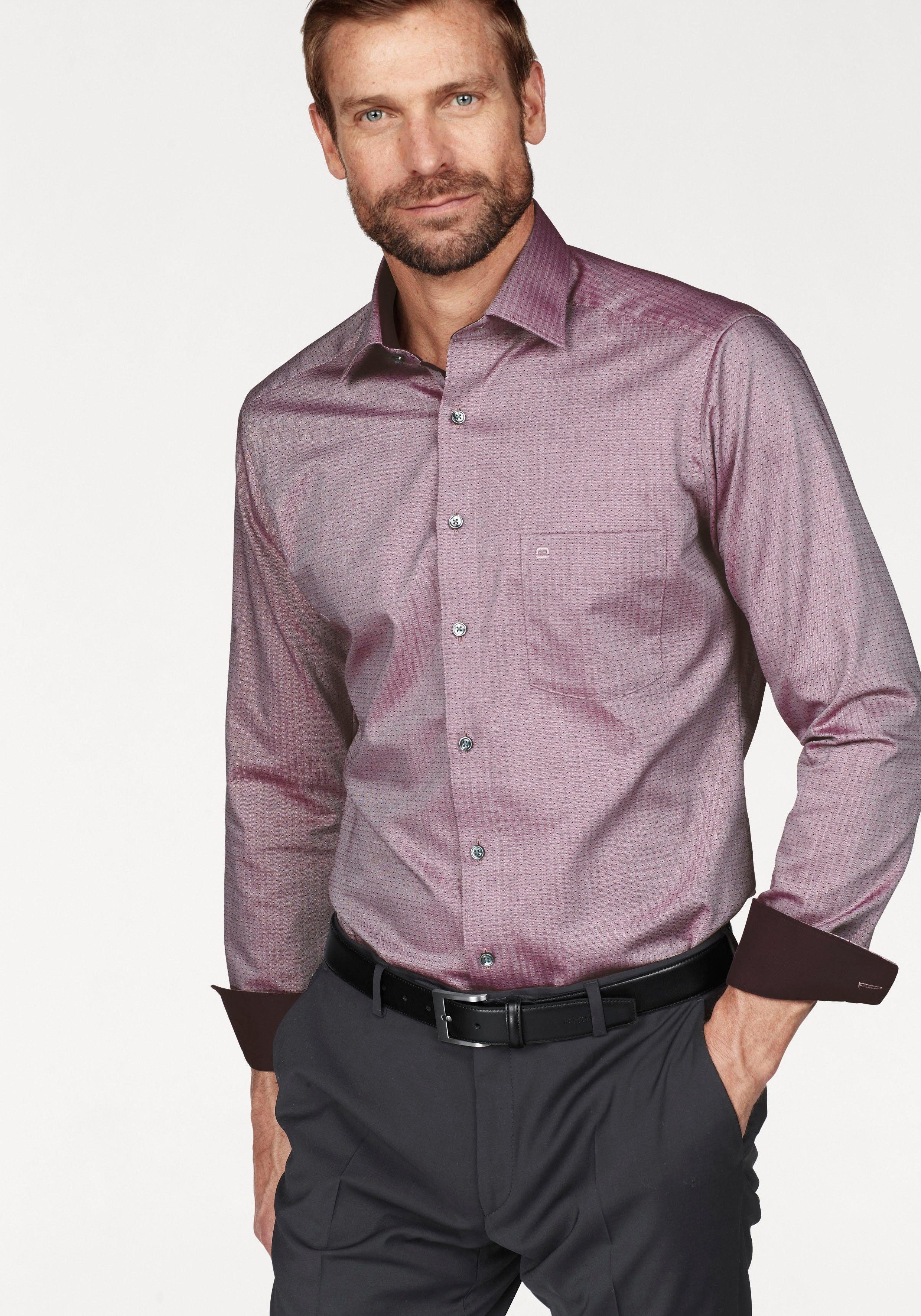 OLYMP Businesshemd »Luxor modern fit«, Mit Strukturmuster online kaufen ...