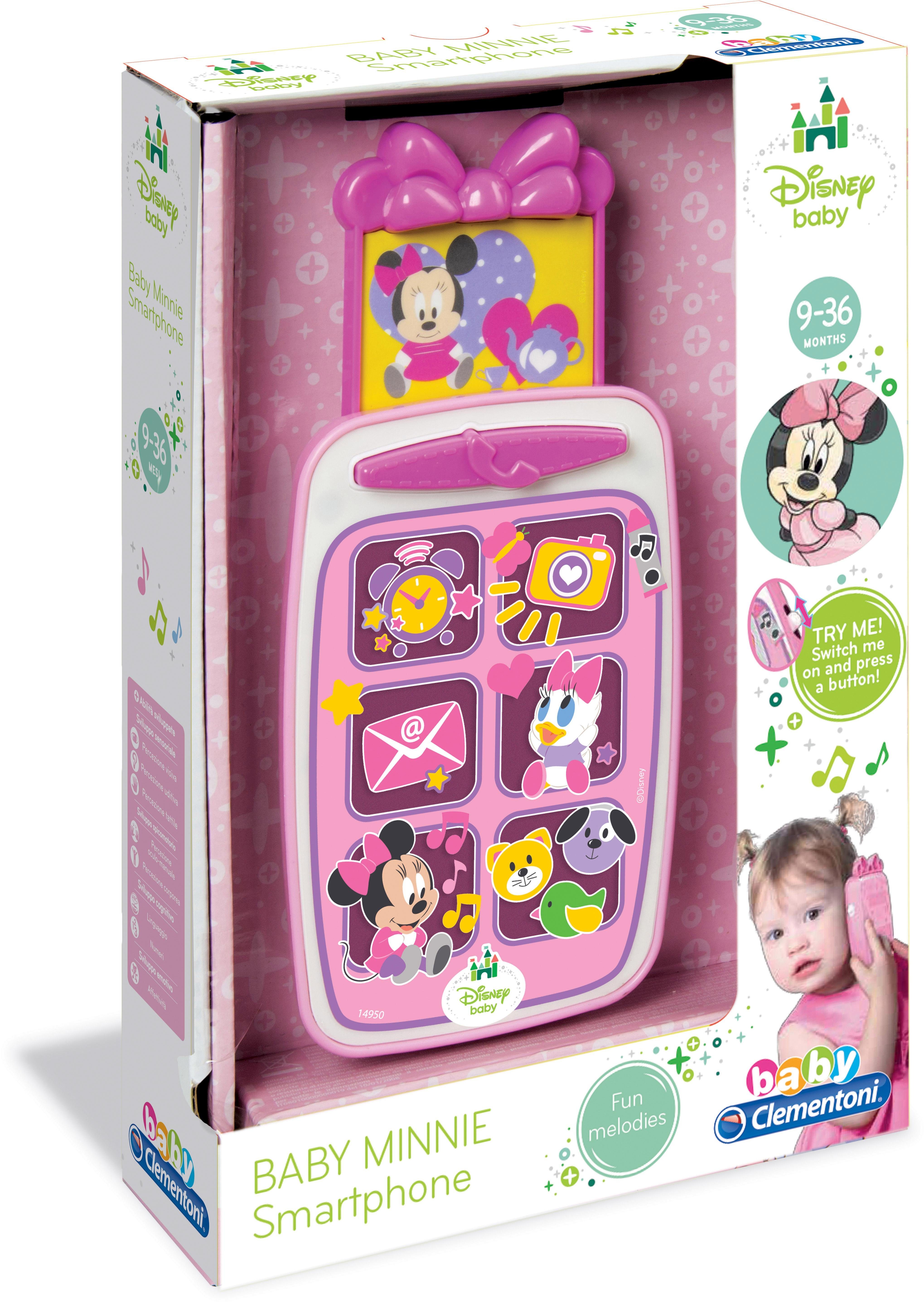 Image of Clementoni® Spieltelefon »Disney Baby Minnie Smartphone«, mit Licht und Sound