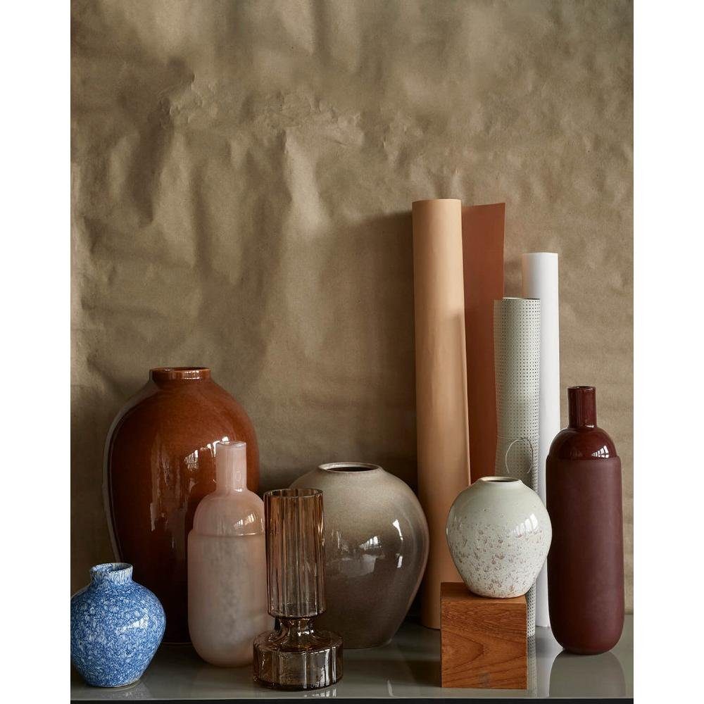 (37,6cm) Harald Copenhagen Broste Dekovase Brown Madder Vase