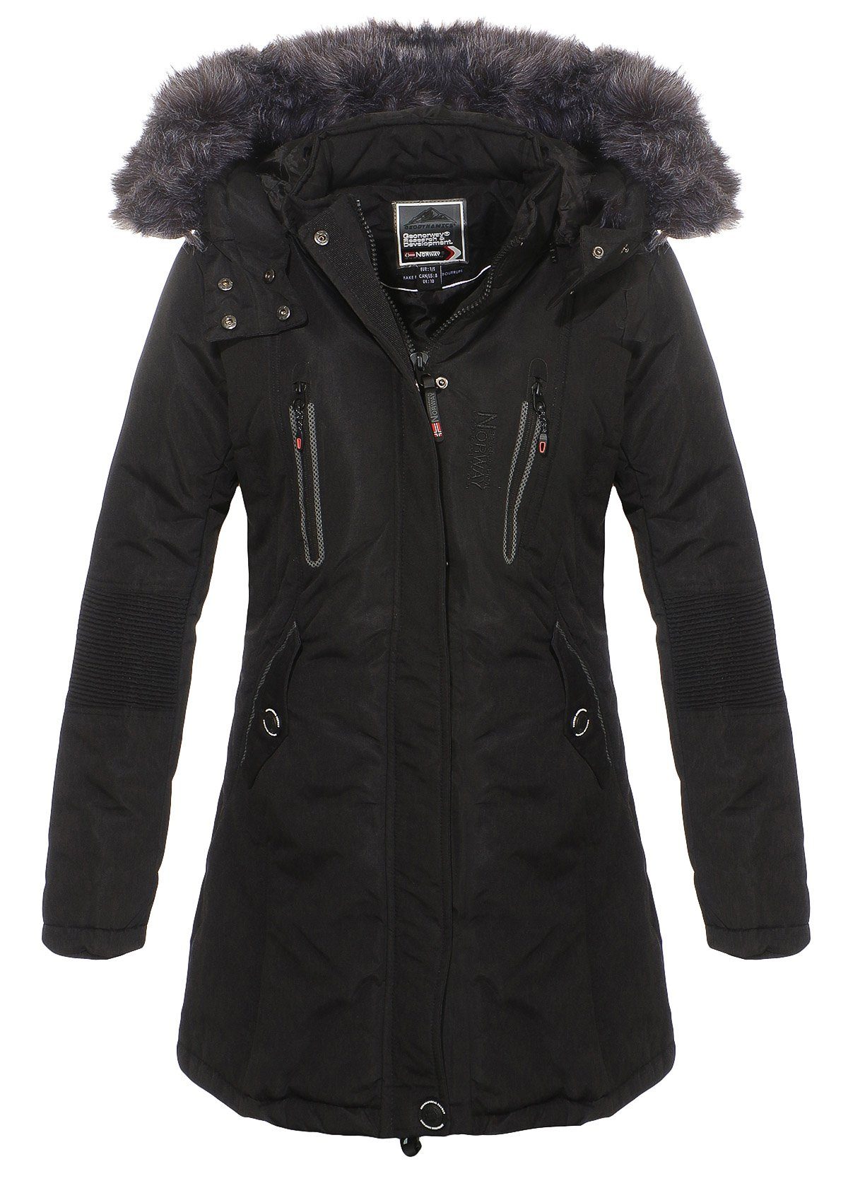 Geographical Norway Winterjacke dicke Damen Outdoor Jacke sehr warm in Unif günstig online kaufen
