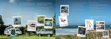 VW Collection by BRISA Dekoobjekt Volkswagen Bulli Kochbuch (1 St., für Zuhause oder Unterwegs), praktische Speisen für den modernen Camping Enthusiasten (in Englisch)
