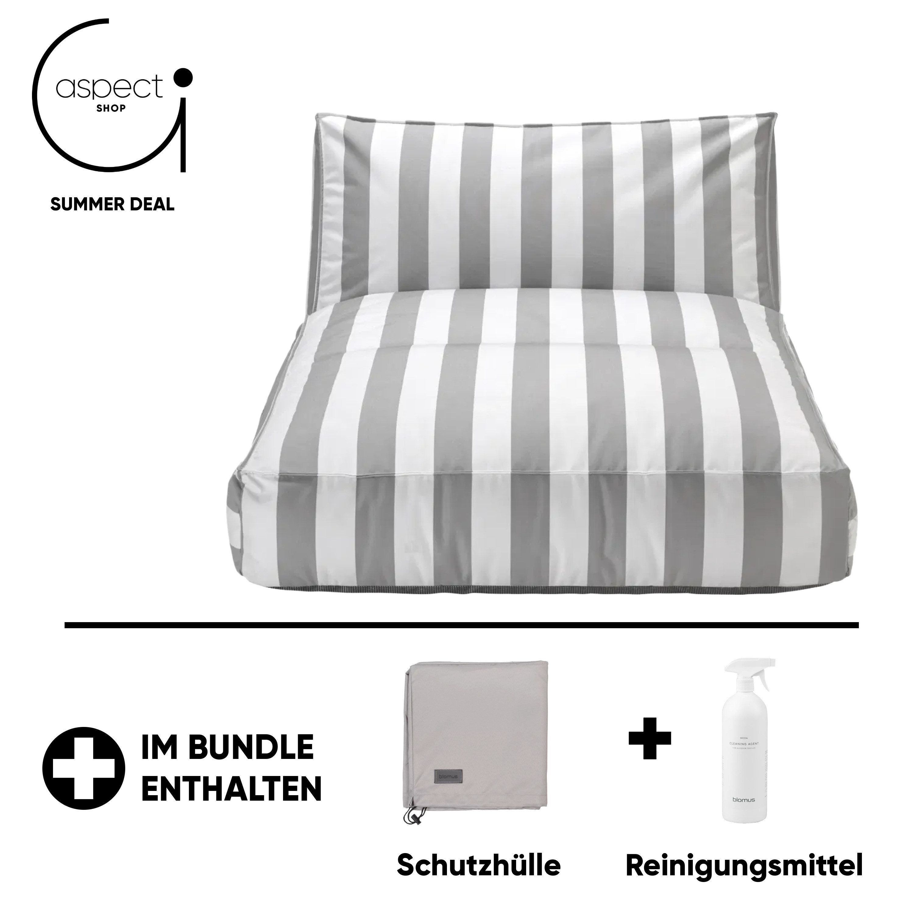 blomus Daybed Blomus STAY Outdoor Daybed inkl. gratis Schutzhülle & Reinigungsmittel