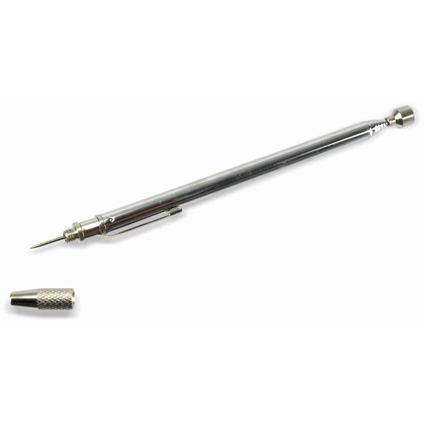 BGS technic Greifarm BGS TECHNIC Teleskop Magnetheber DIY mit Düsenreiniger