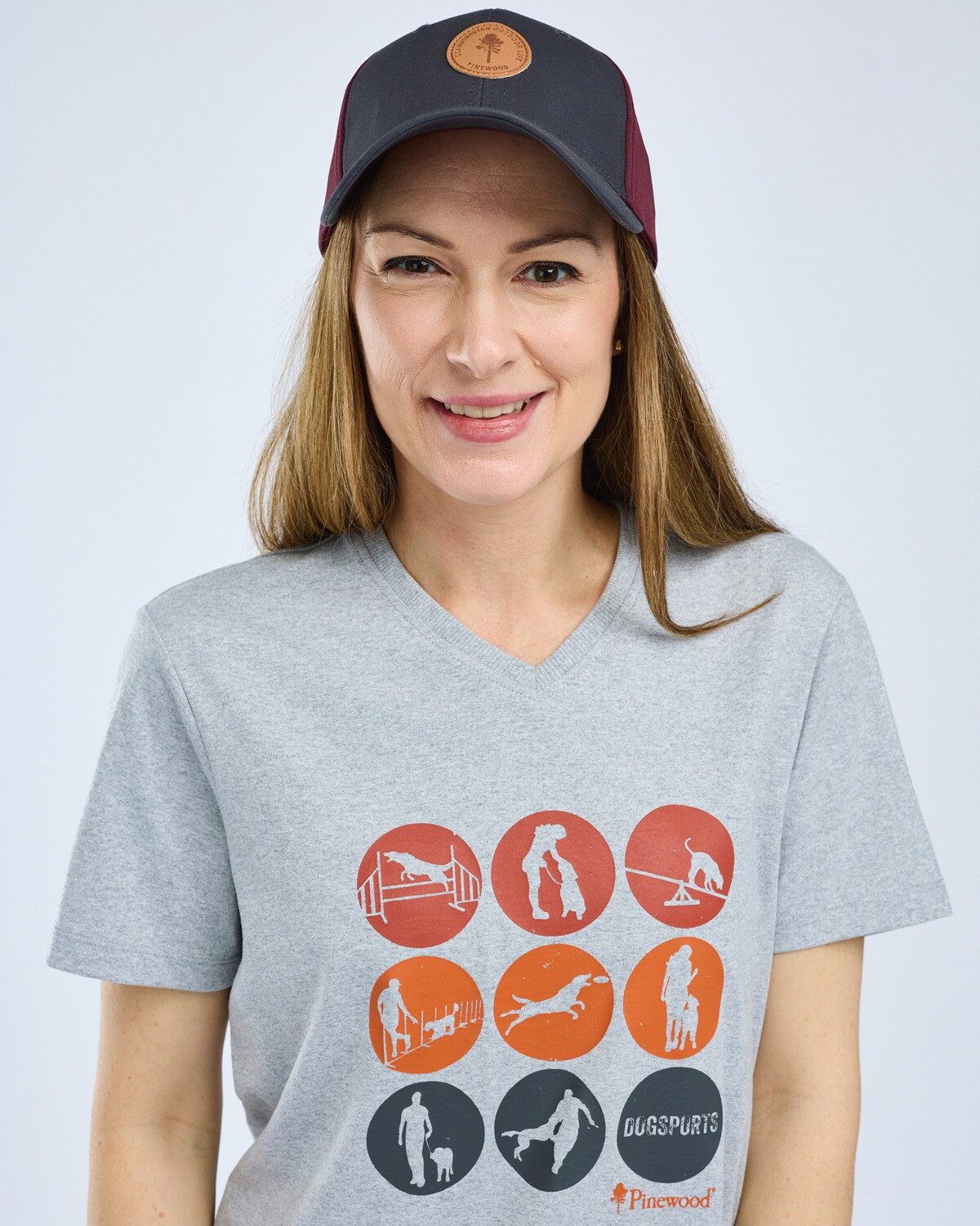 Pinewood T-Shirt Damen T-Shirt Dog Sports
