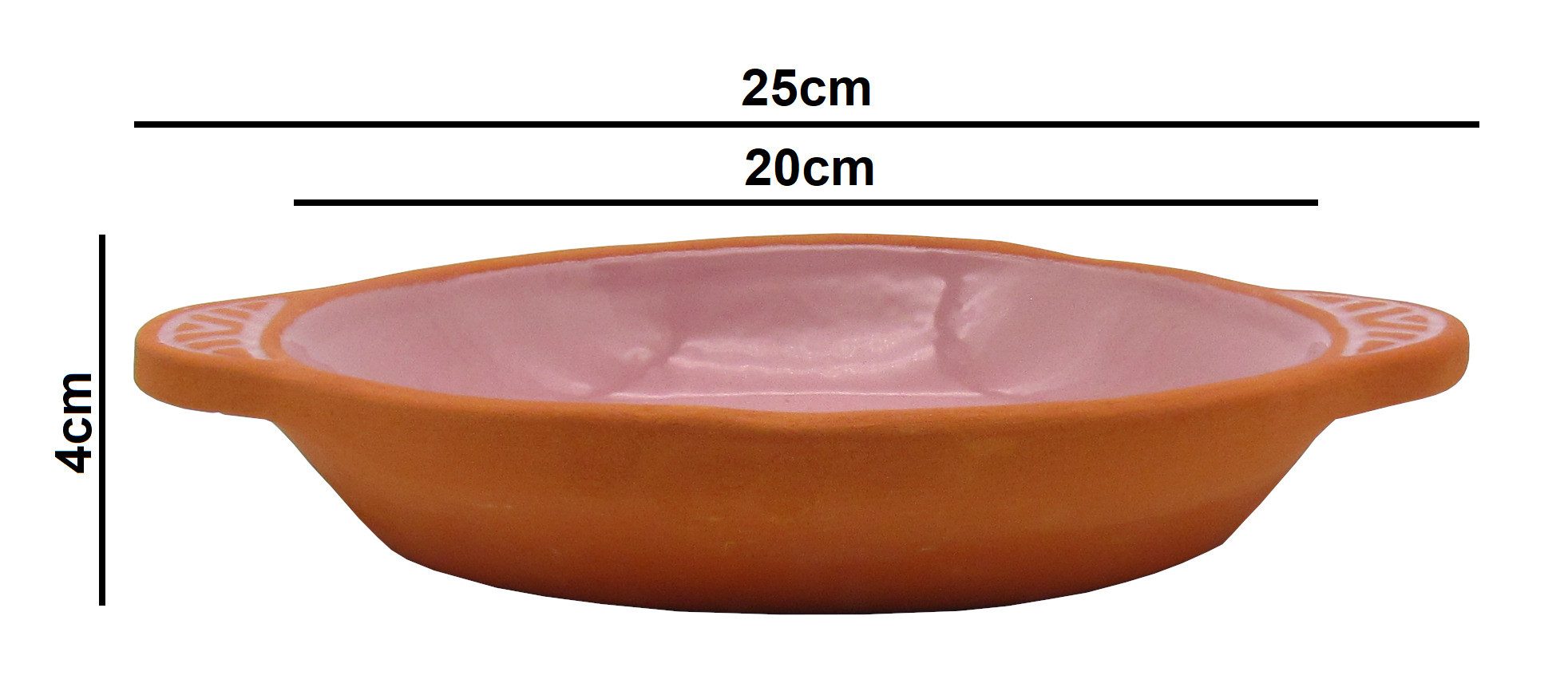 steinwohn Tapas-Schale Keramik Set Ø16 & Ø20 cm – 5 Farben, Mediterran, Spülmaschinengeeignet, Ofenfest, Mikrowellengeeignet