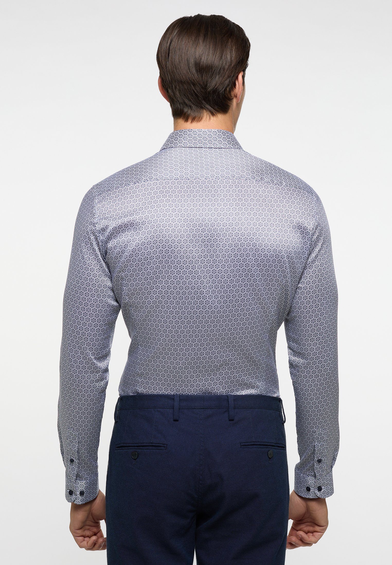 Eterna Langarmhemd SUPER SLIM EASY IRON (bügelleicht)