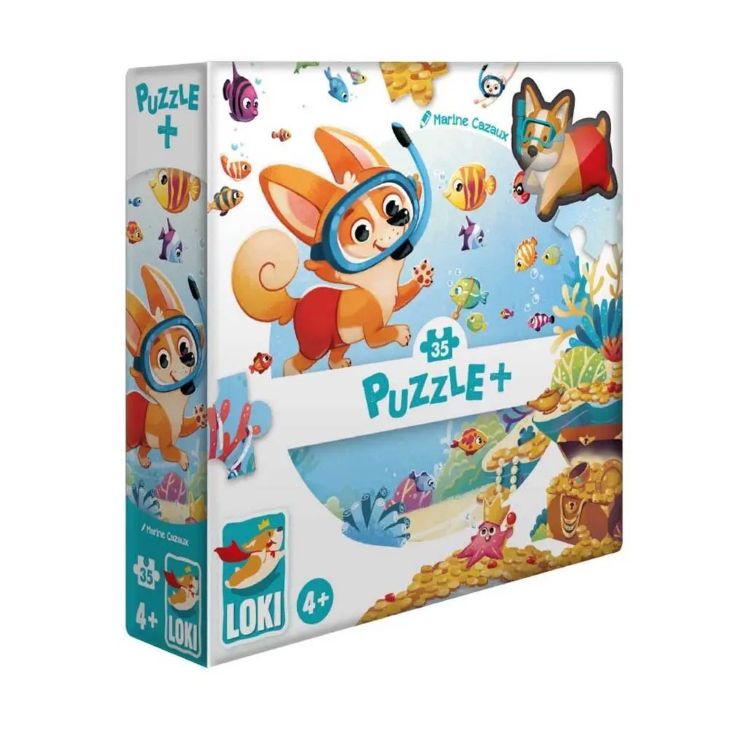 HUCH! Puzzle Loki Puzzle Tauchen, 49 Puzzleteile