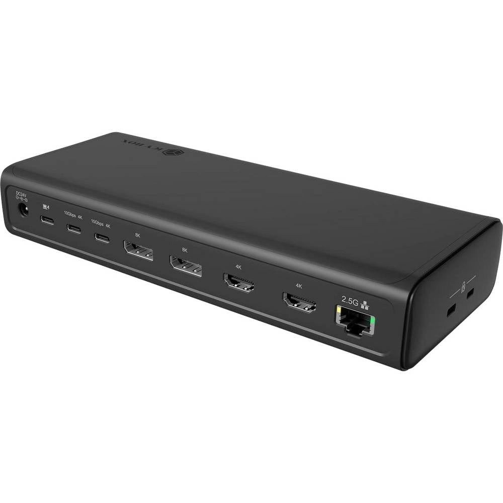 ICY BOX Laptop-Dockingstation Notebook Dockingstation IB-DK7401-CU31 USB-C® Power Delivery 61181